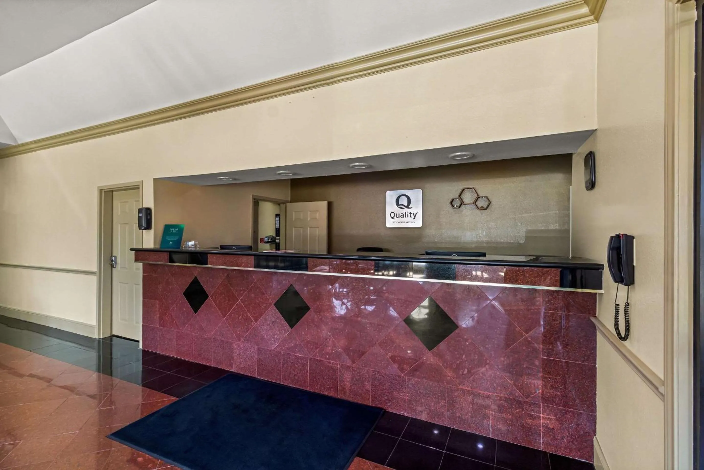 Lobby or reception in Quality Inn Bay City TX