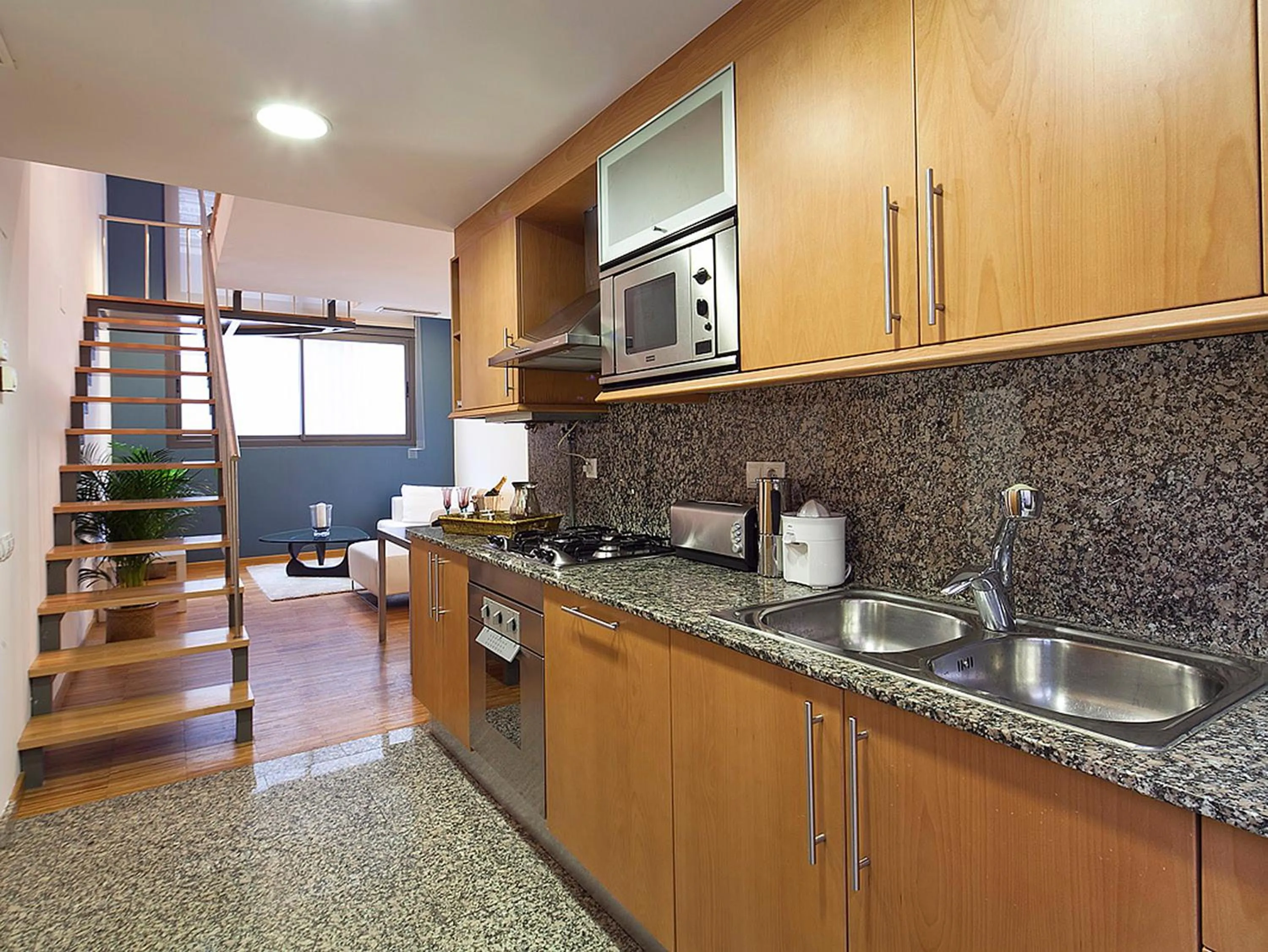 Kitchen or kitchenette in Apartment Barcelona Rentals - Park Güell Apartments