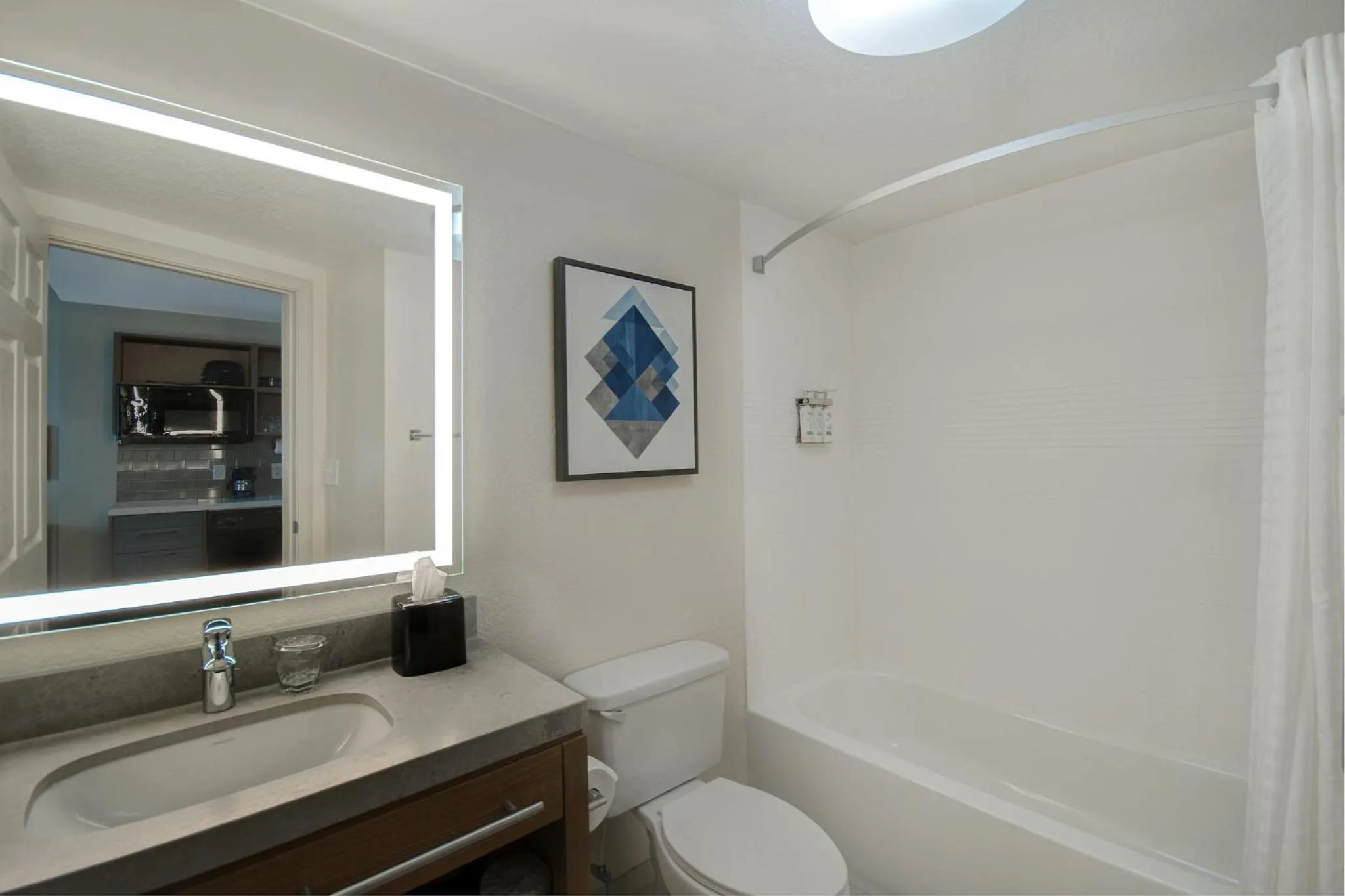 Bathroom in Candlewood Suites Columbia-Fort Jackson by IHG