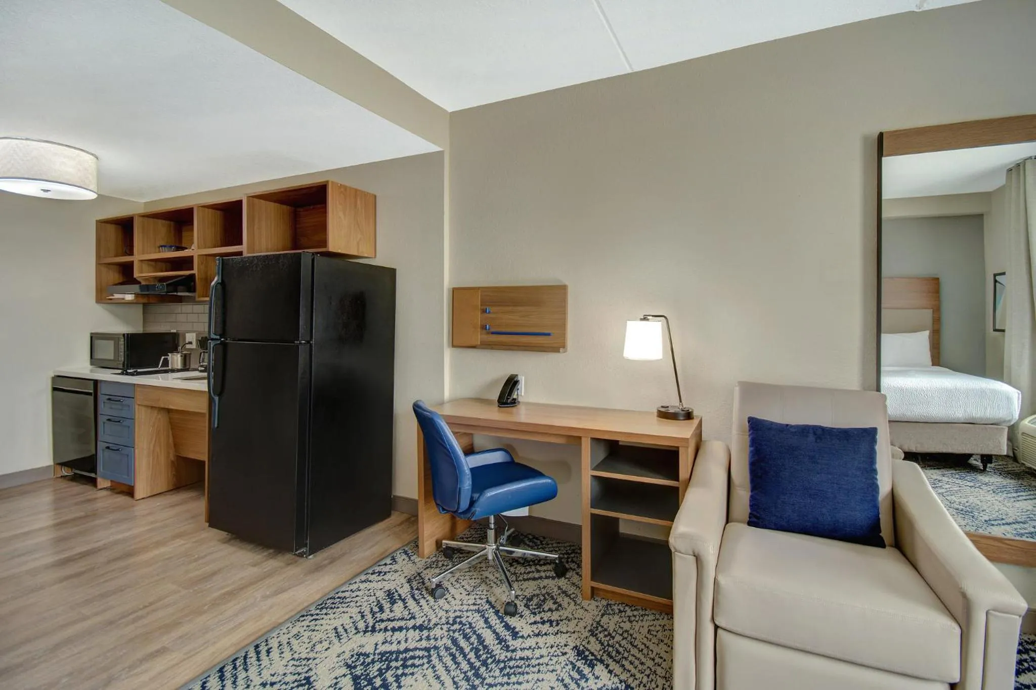 Photo of the whole room, Bed in Candlewood Suites Columbia-Fort Jackson by IHG