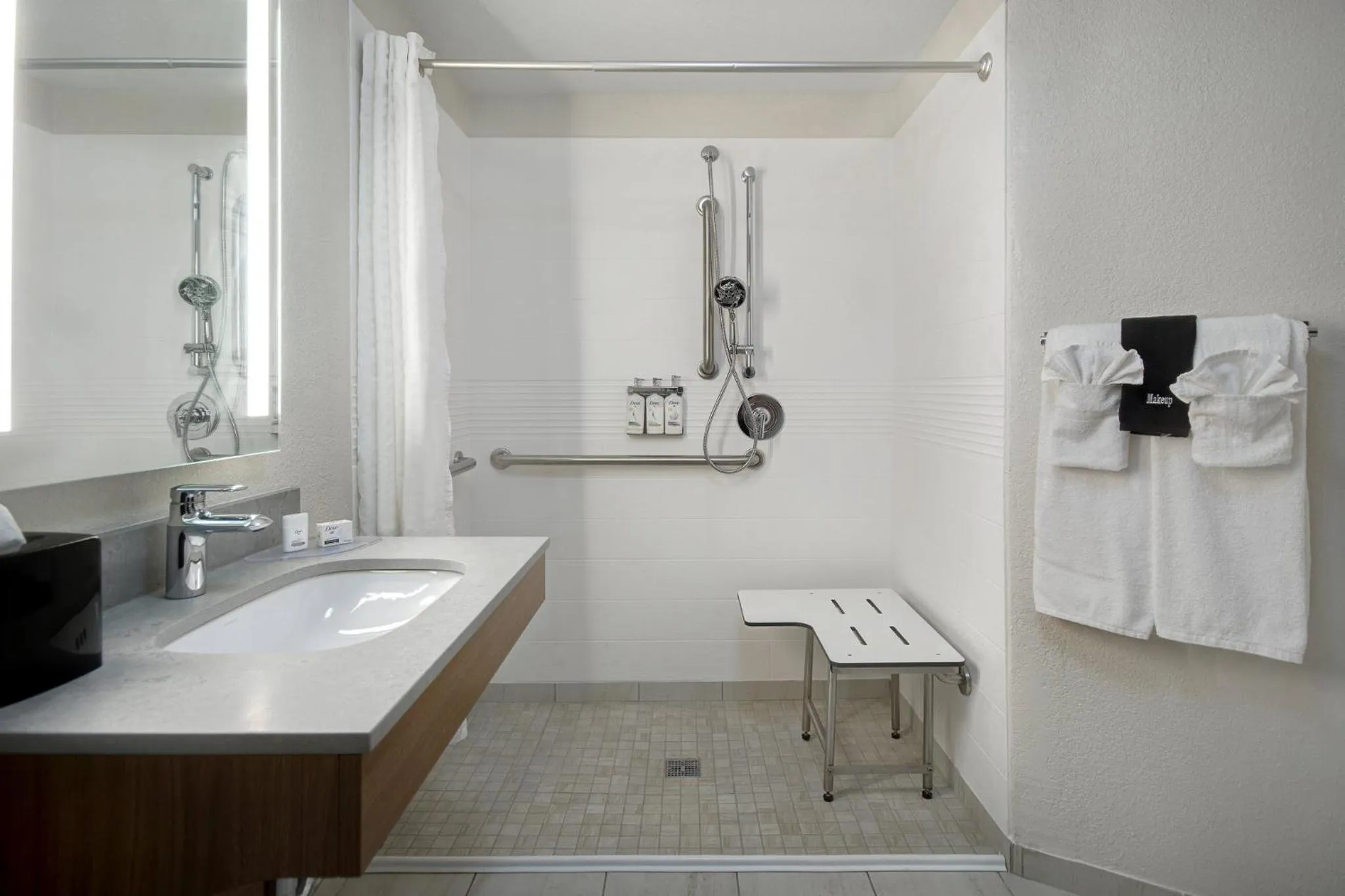 Bathroom in Candlewood Suites Columbia-Fort Jackson by IHG
