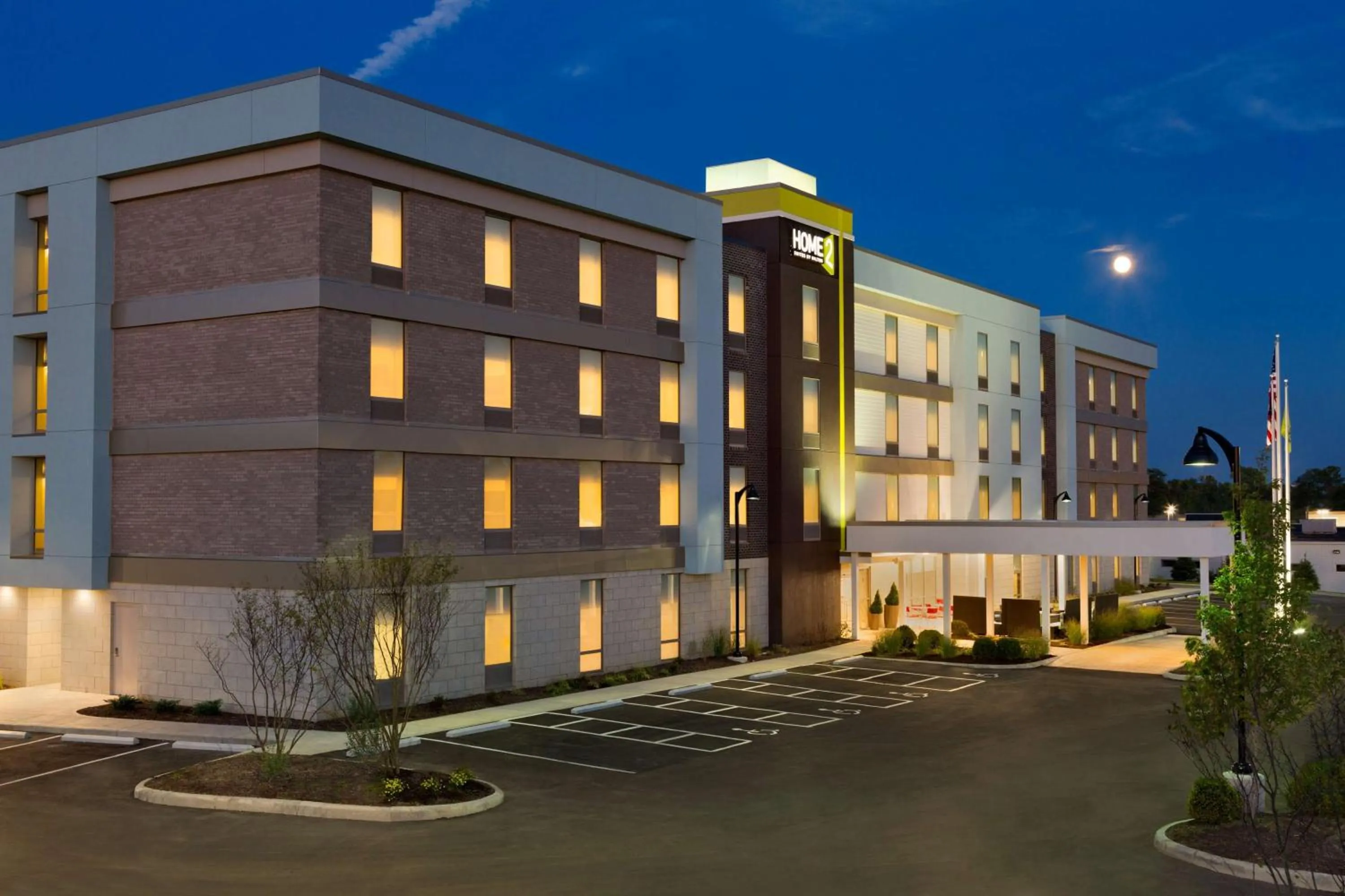 Property building in Home2 Suites by Hilton Cincinnati Liberty Township