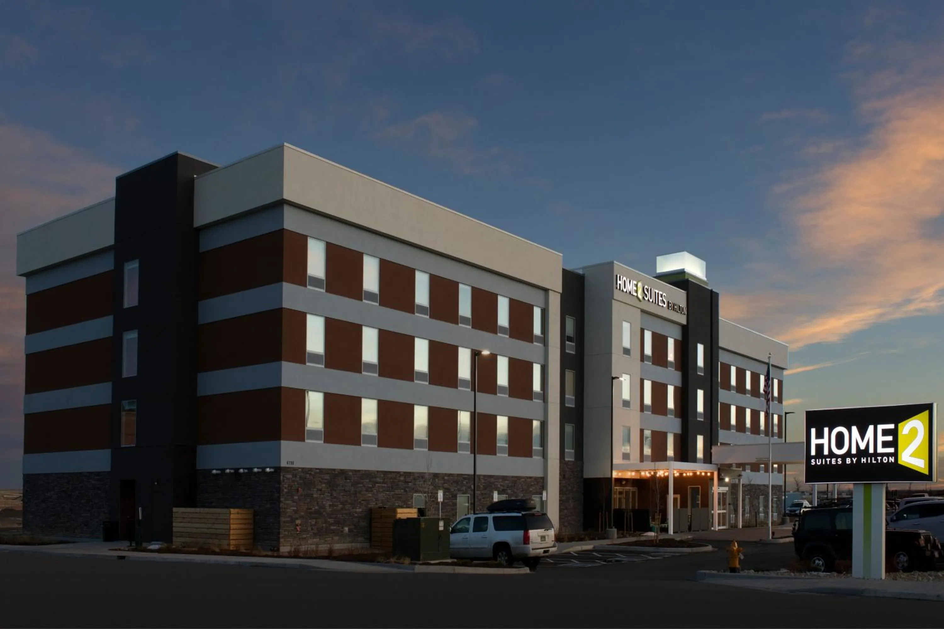 Property building in Home2 Suites by Hilton Denver International Airport