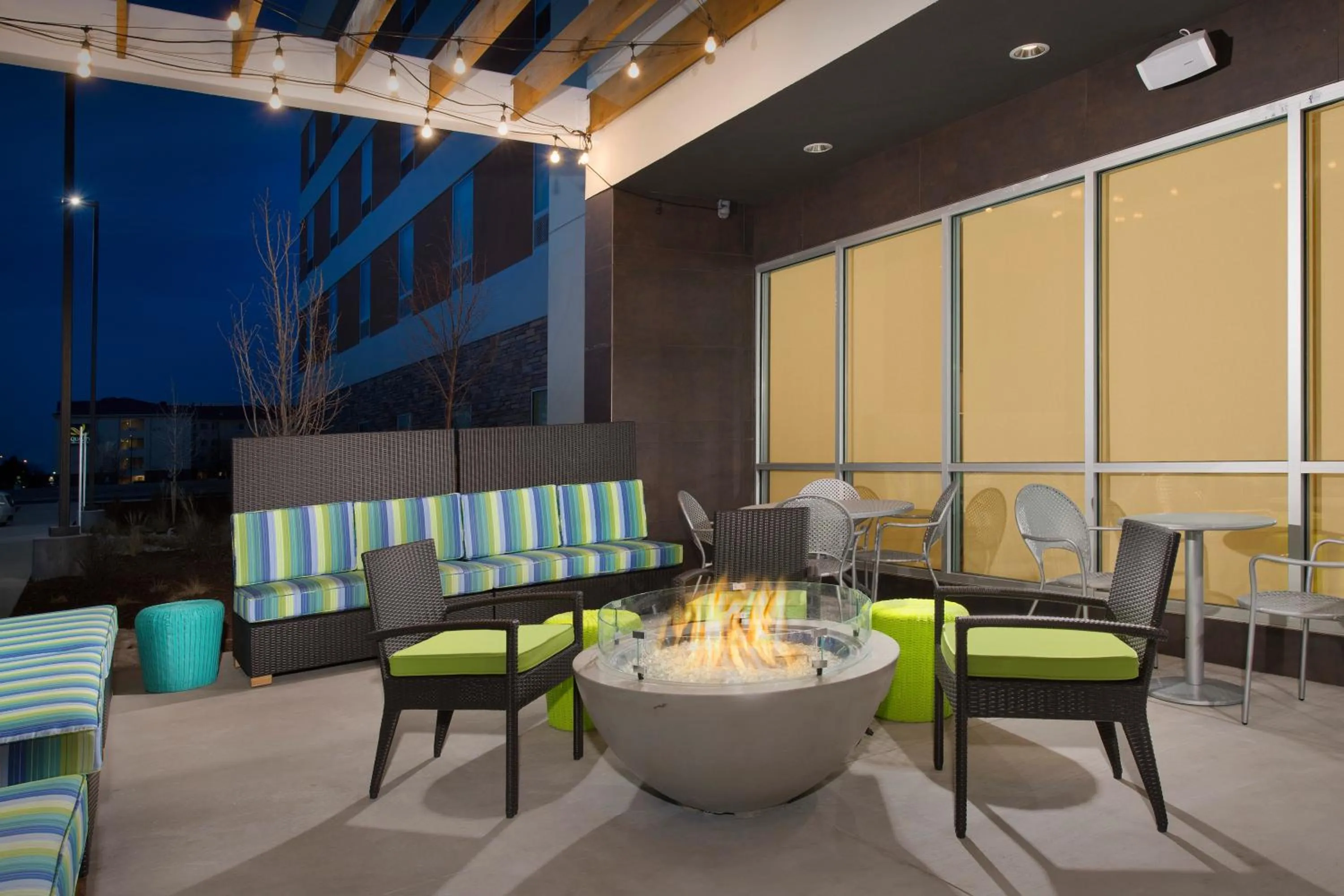 Patio in Home2 Suites by Hilton Denver International Airport