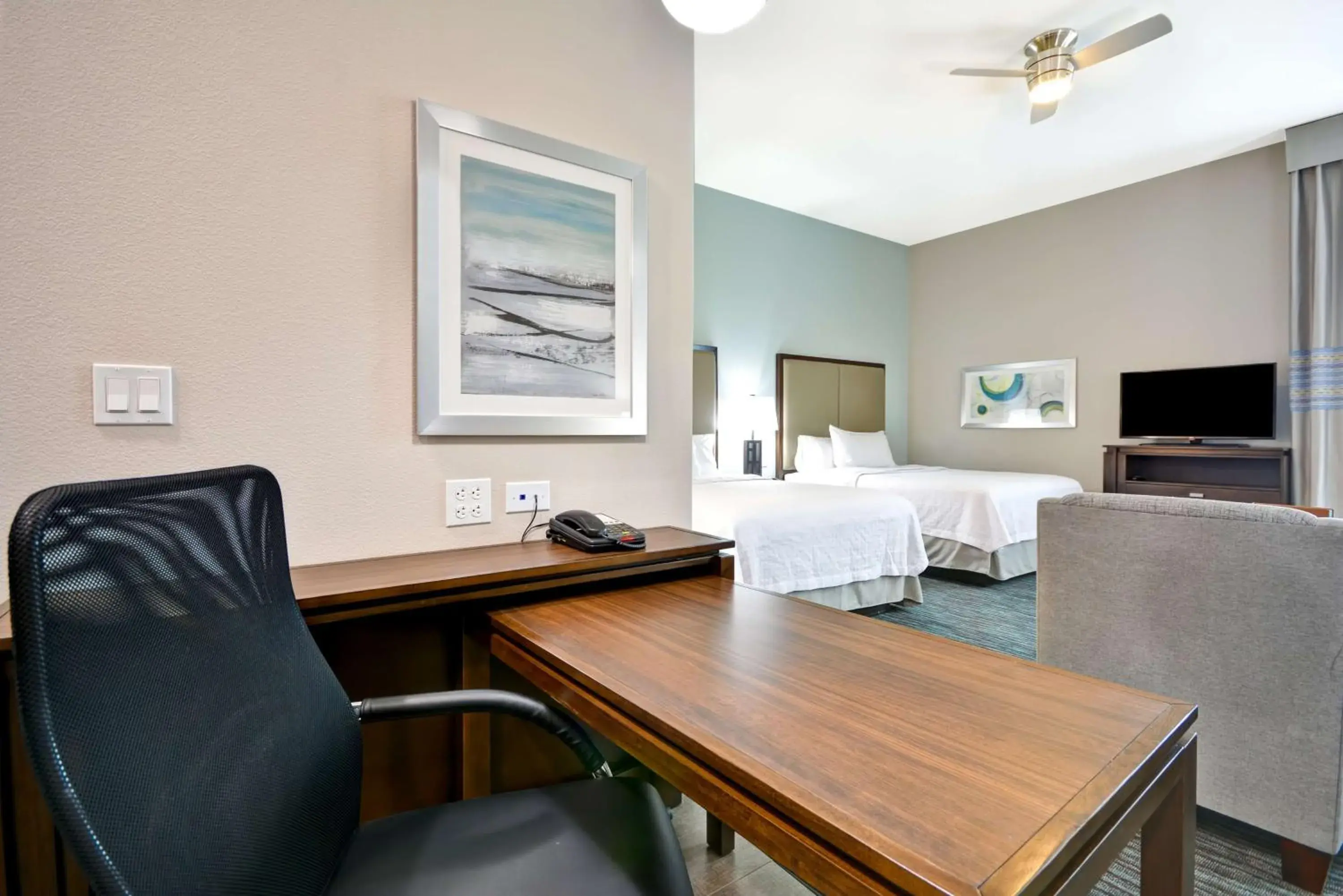 Studio Suite with Two Queen Beds and Ocean View in Homewood Suites By Hilton Galveston Studio Suite with Two Queen Beds and Ocean View in Homewood Suites By Hilton Galveston