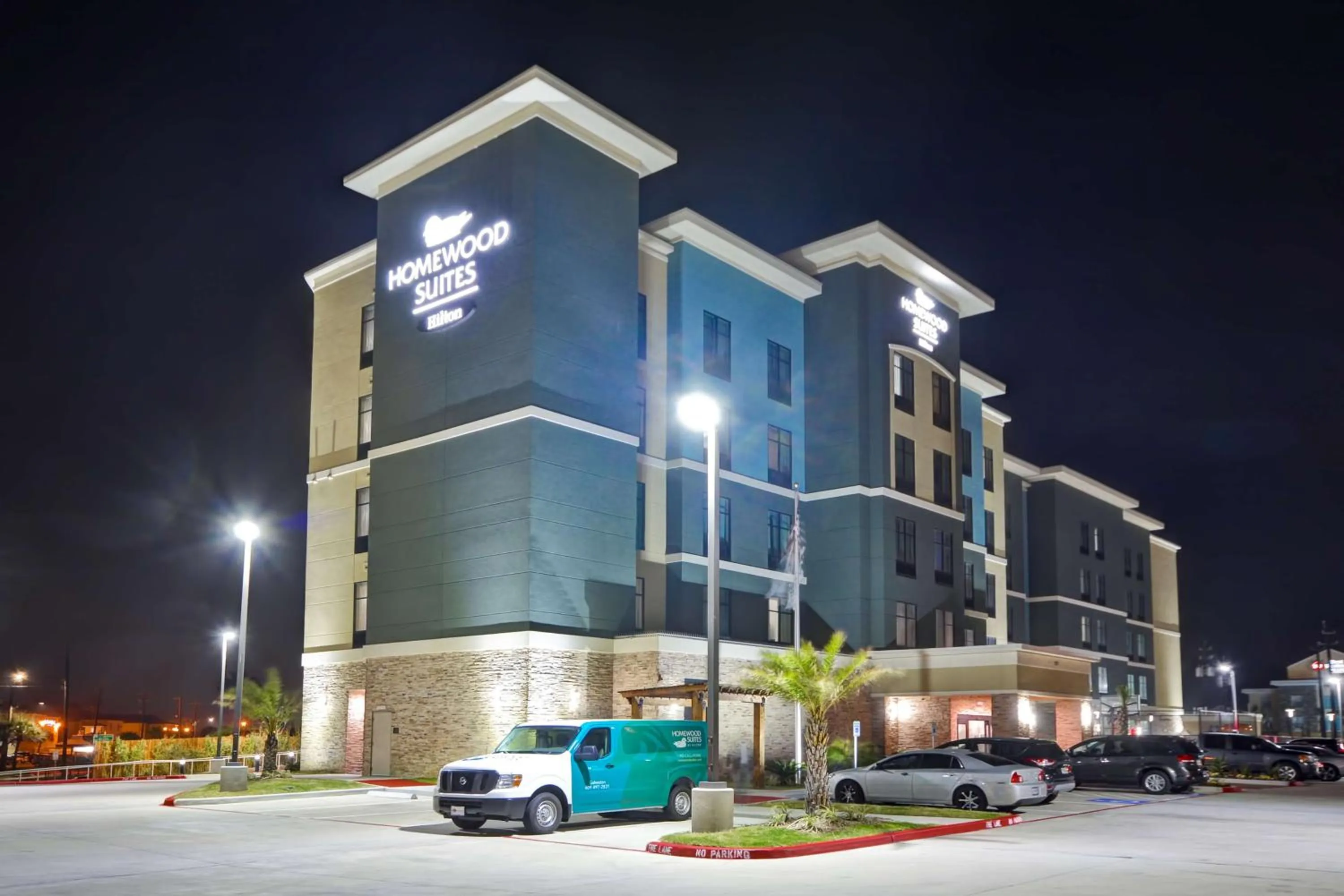 Property building in Homewood Suites By Hilton Galveston