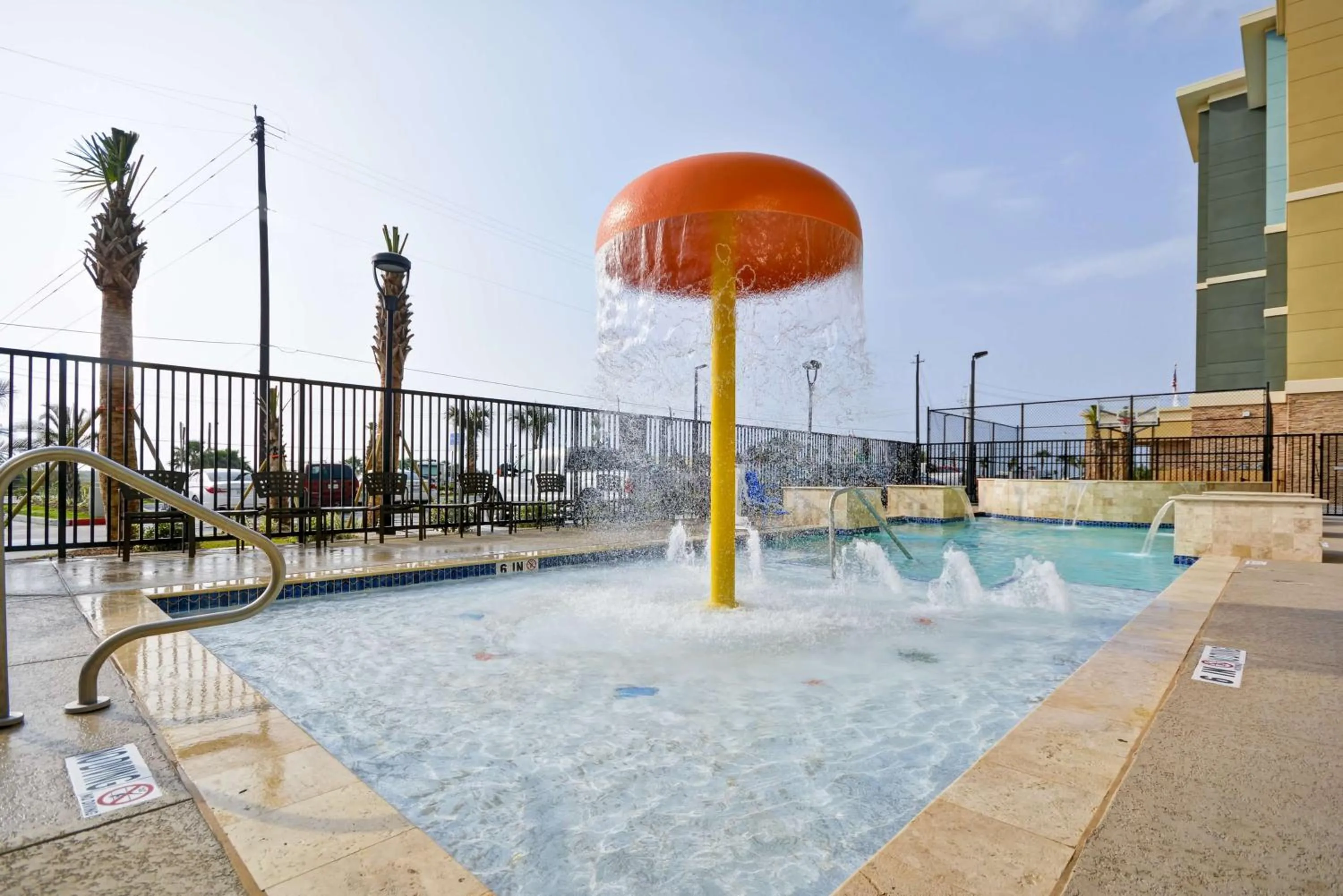 Pool view in Homewood Suites By Hilton Galveston