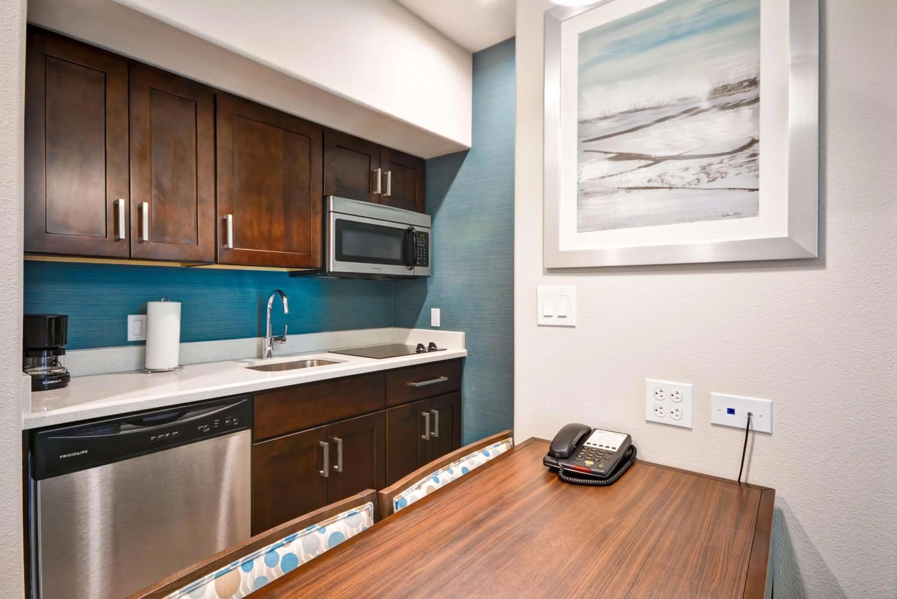Kitchen or kitchenette in Homewood Suites By Hilton Galveston