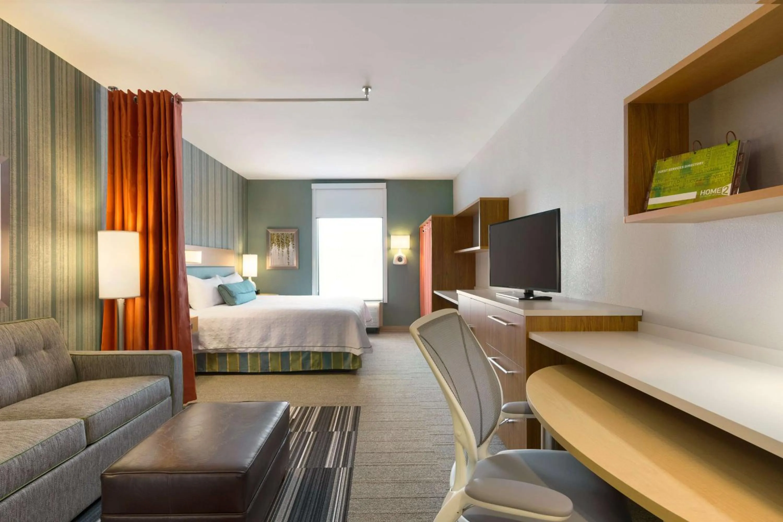 Bedroom, Bed in Home2 Suites by Hilton Downingtown Exton Route 30