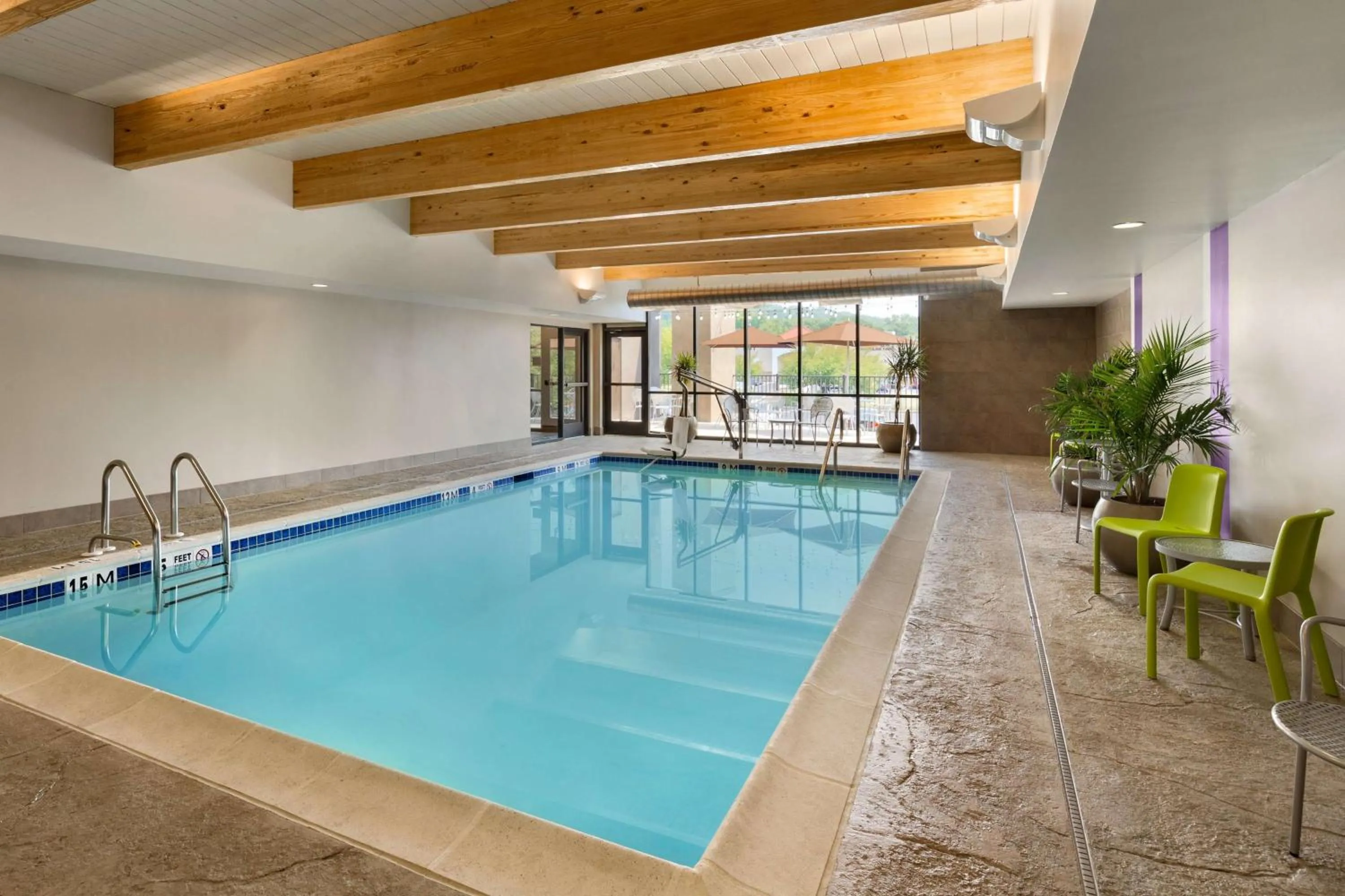 Pool view in Home2 Suites by Hilton Downingtown Exton Route 30