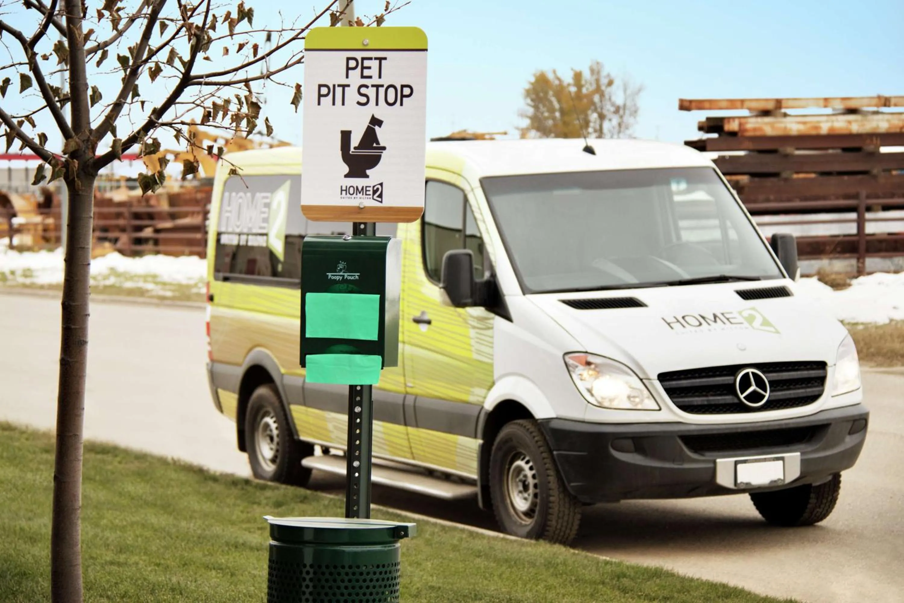 Property building in Home2 Suites by Hilton Fort St. John