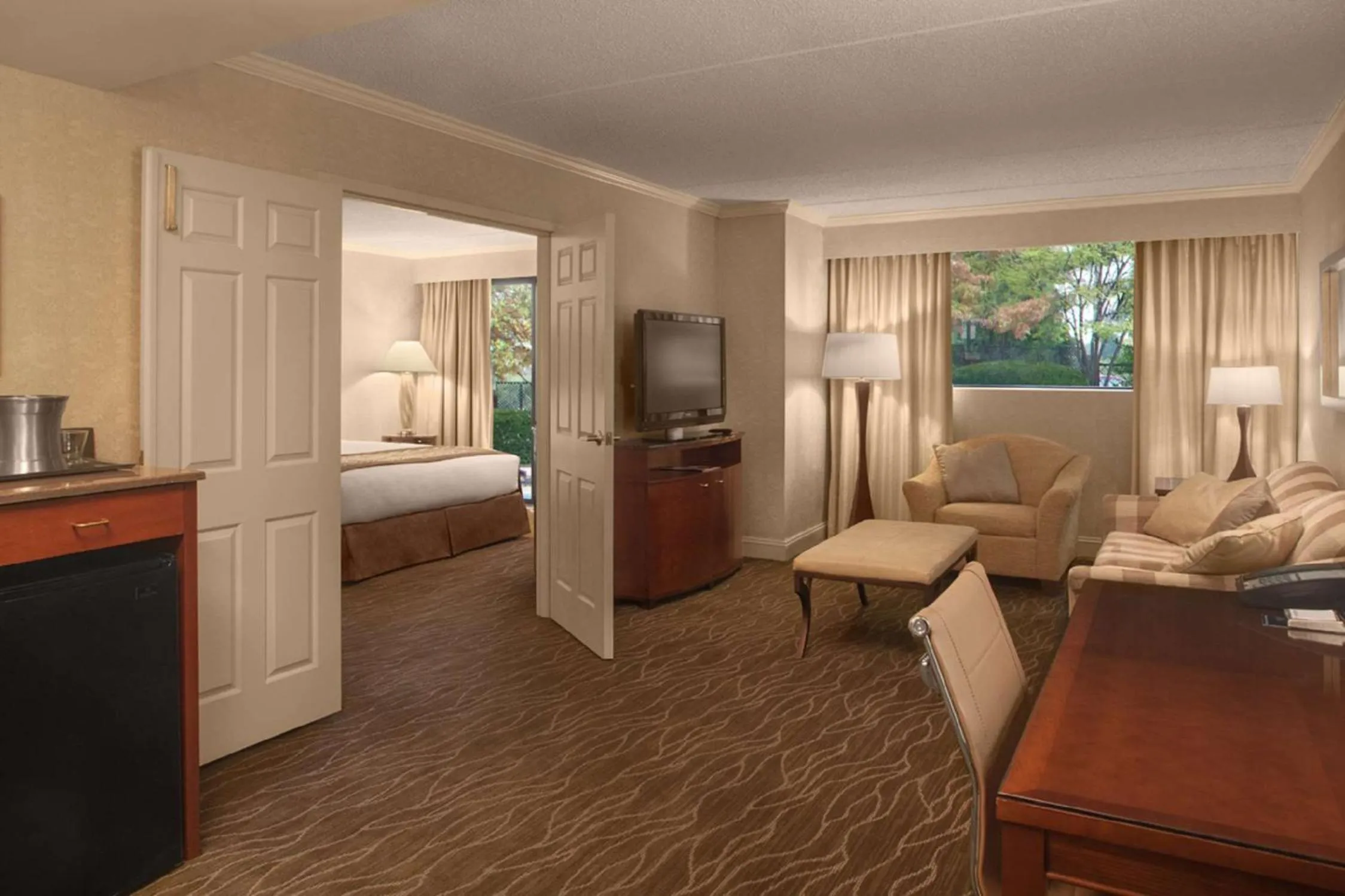 One-Bedroom Suite in DoubleTree by Hilton Akron Fairlawn