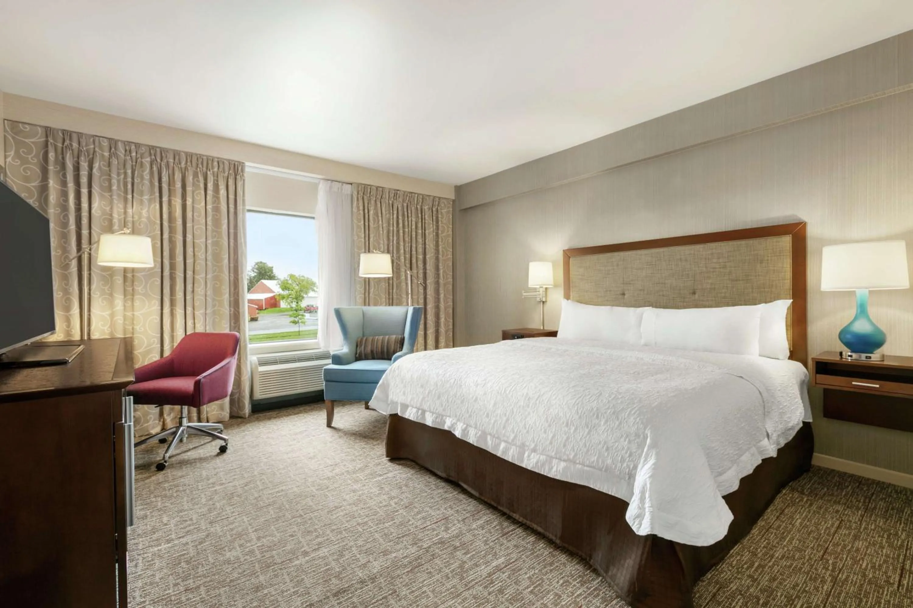 Bedroom, Bed in Hampton Inn Penn Yan, NY