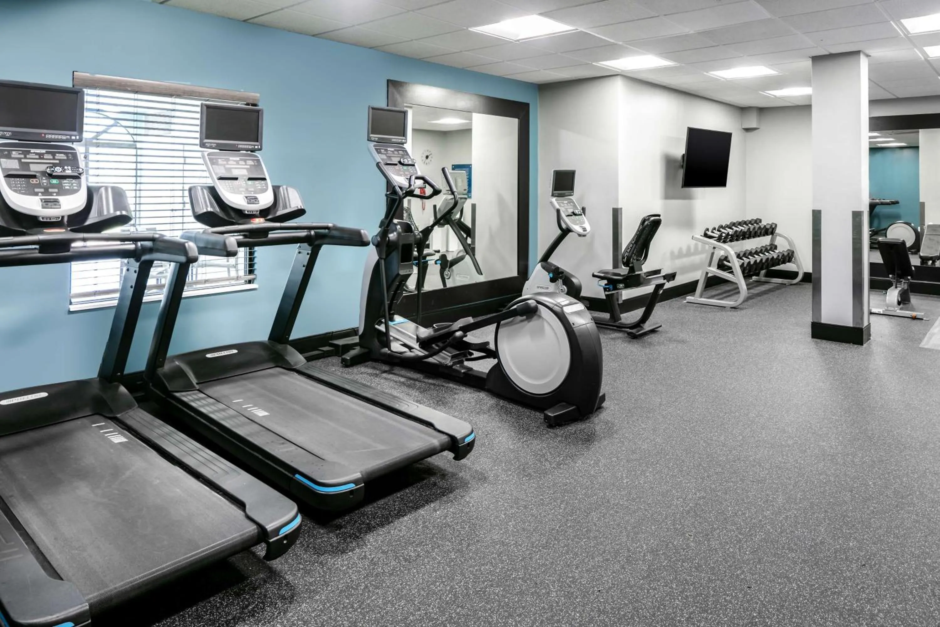 Fitness centre/facilities in Hampton Inn Council Bluffs