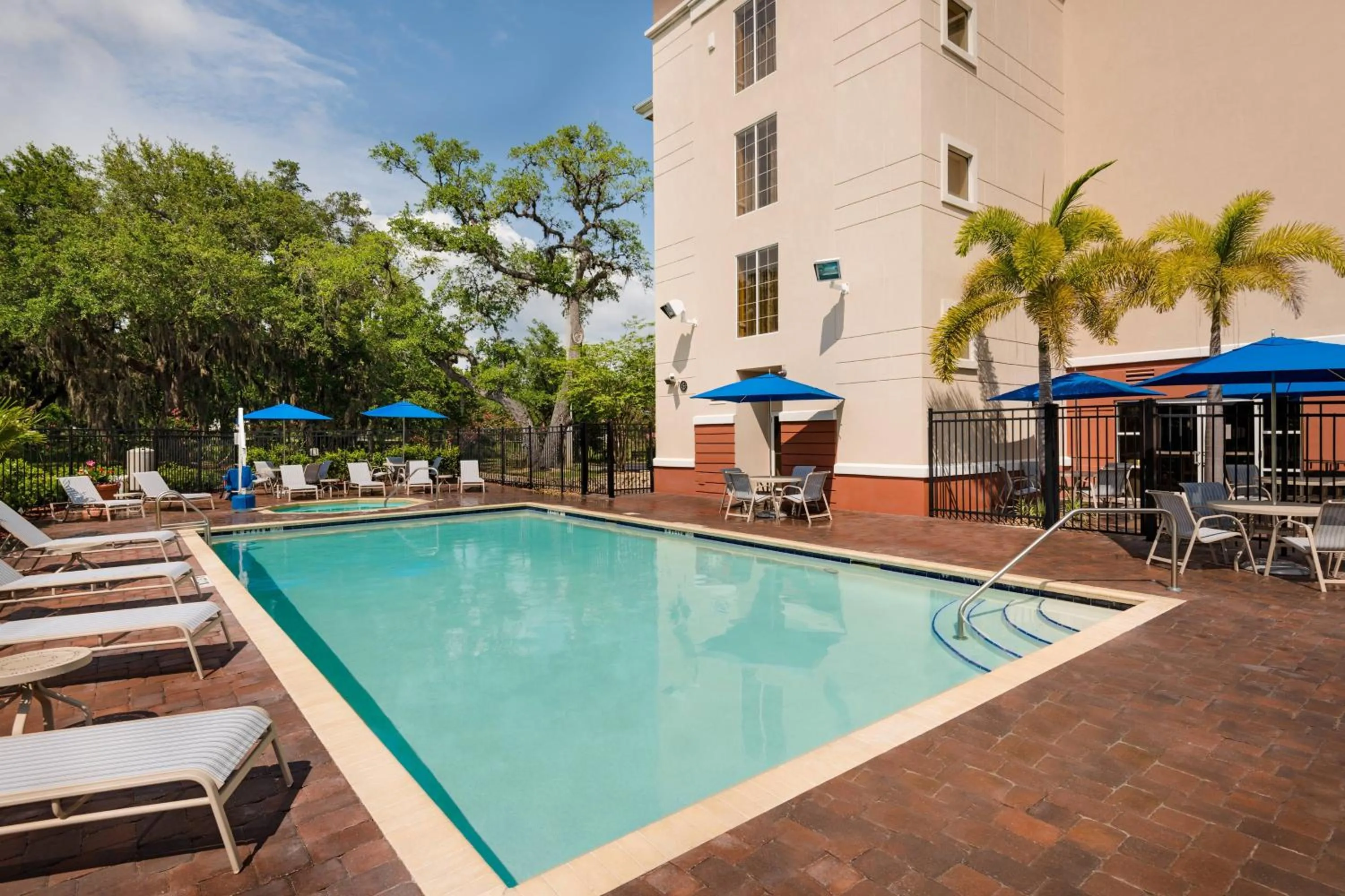 Swimming pool in Fairfield Inn and Suites by Marriott Clearwater