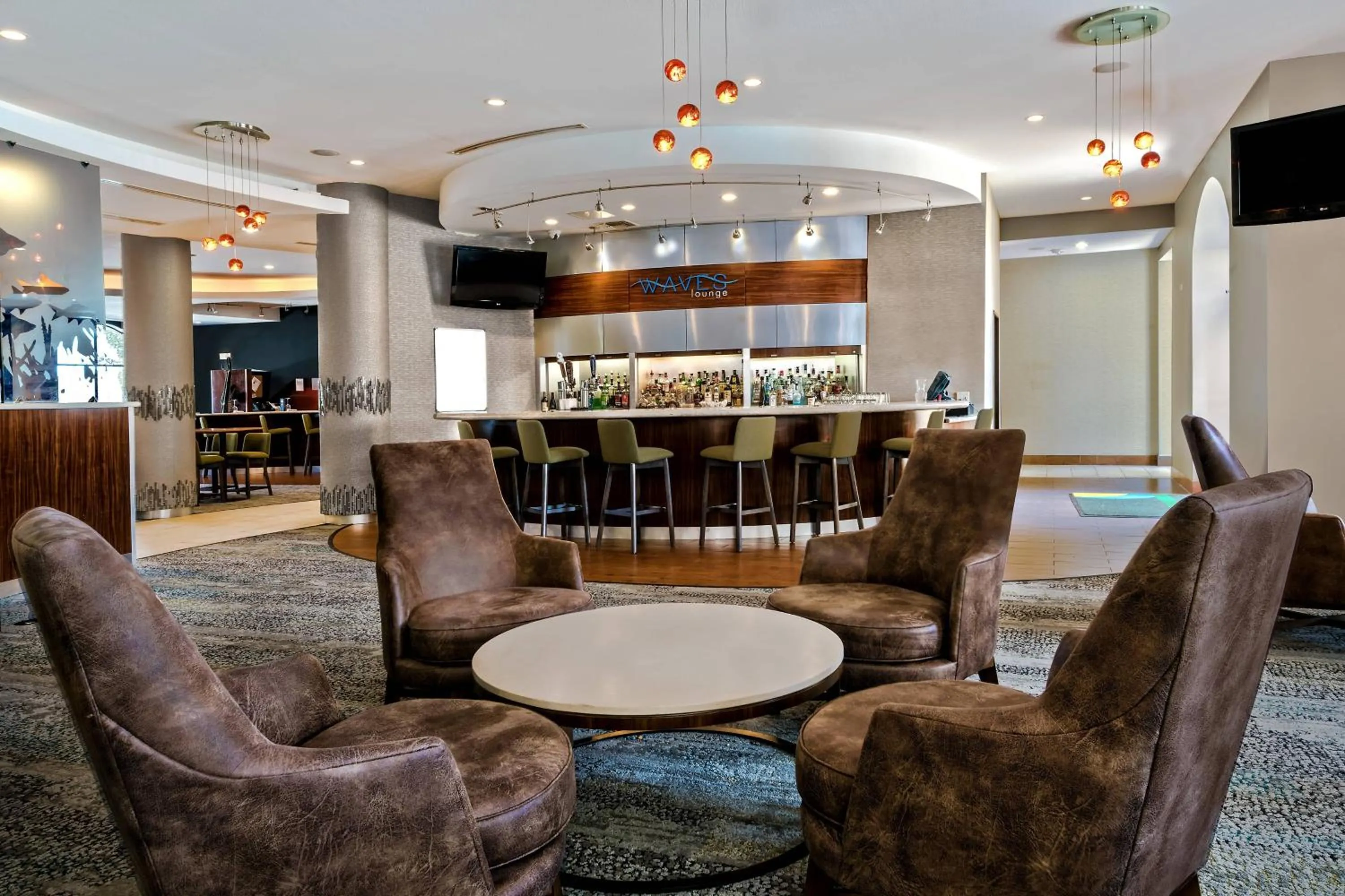 Lounge or bar in Courtyard by Marriott San Antonio SeaWorld Westover Hills