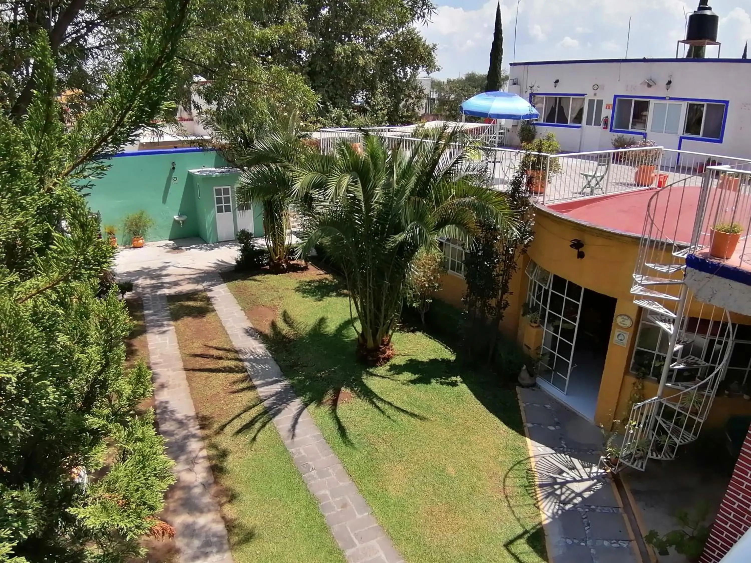 Bird's eye view, Pool View in Hotel Elohim by Rotamundos