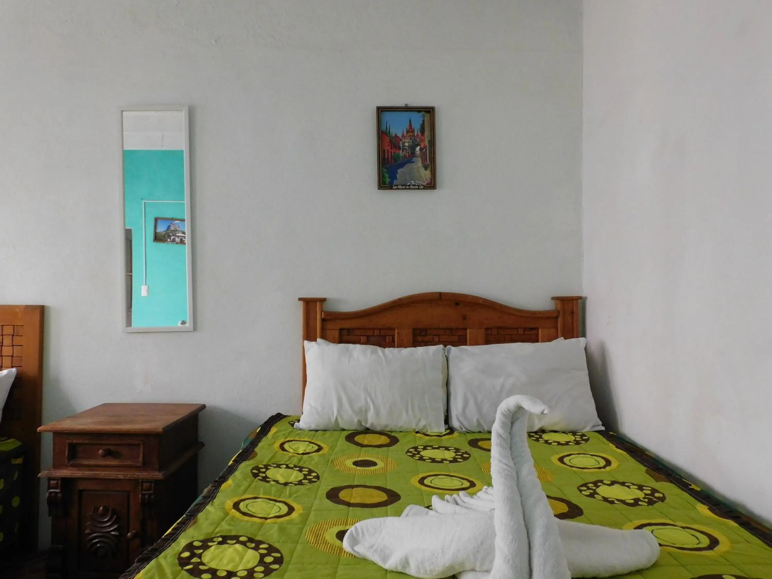 Bed in Hotel Elohim by Rotamundos