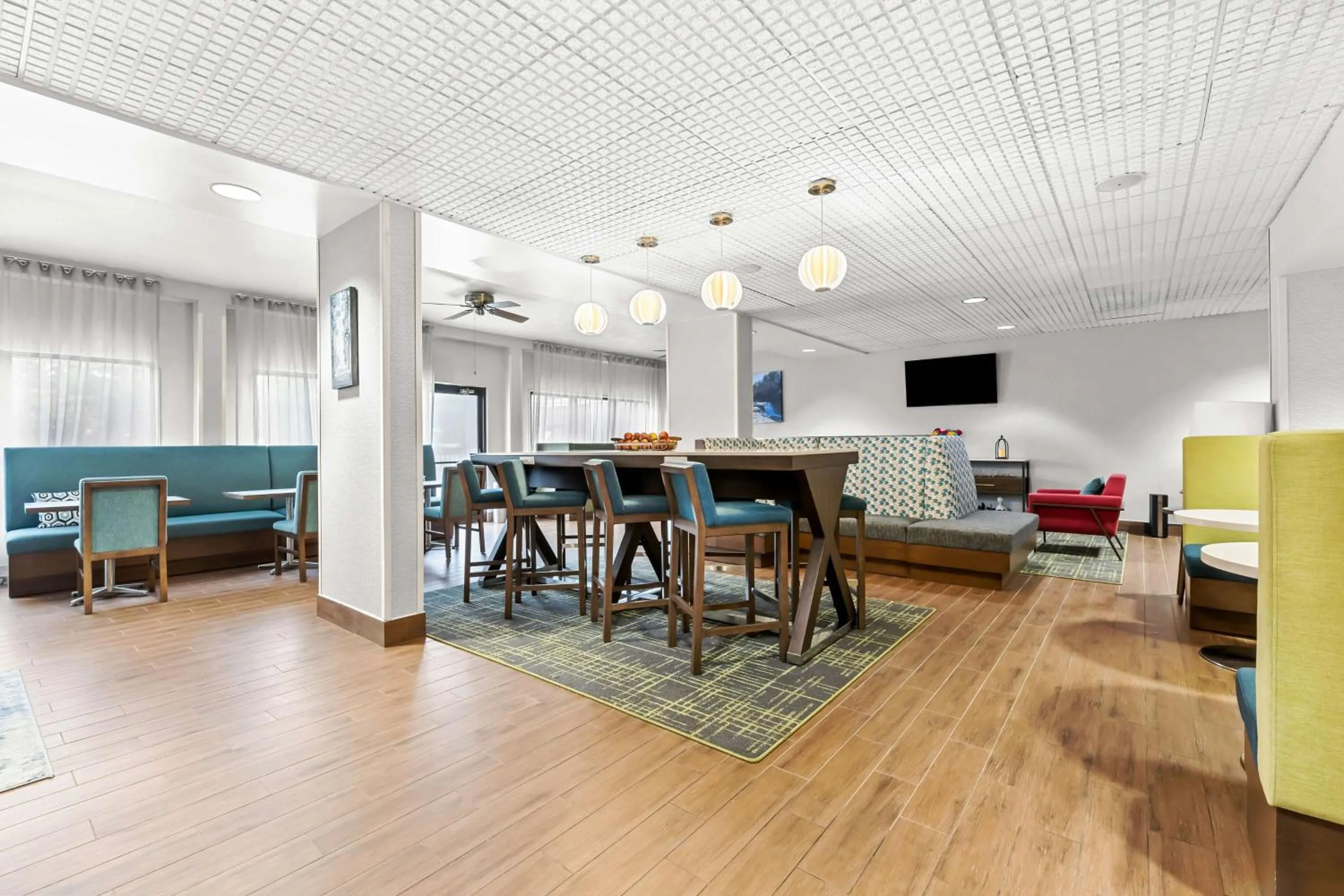 Lobby or reception in Hampton Inn Florence Midtown near University of North Alabama