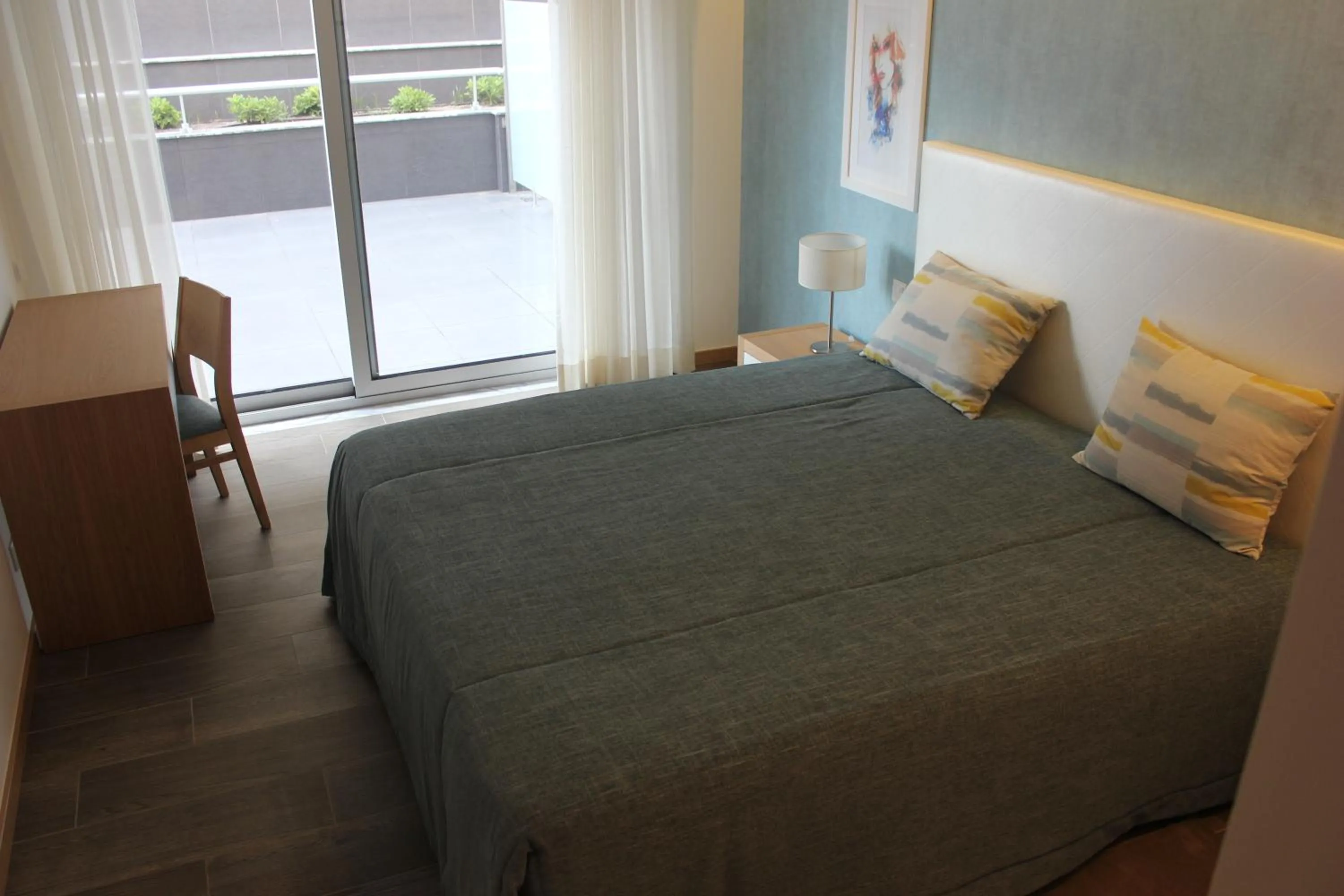 Bedroom, Bed in Apartamentos Turisticos da Nazare