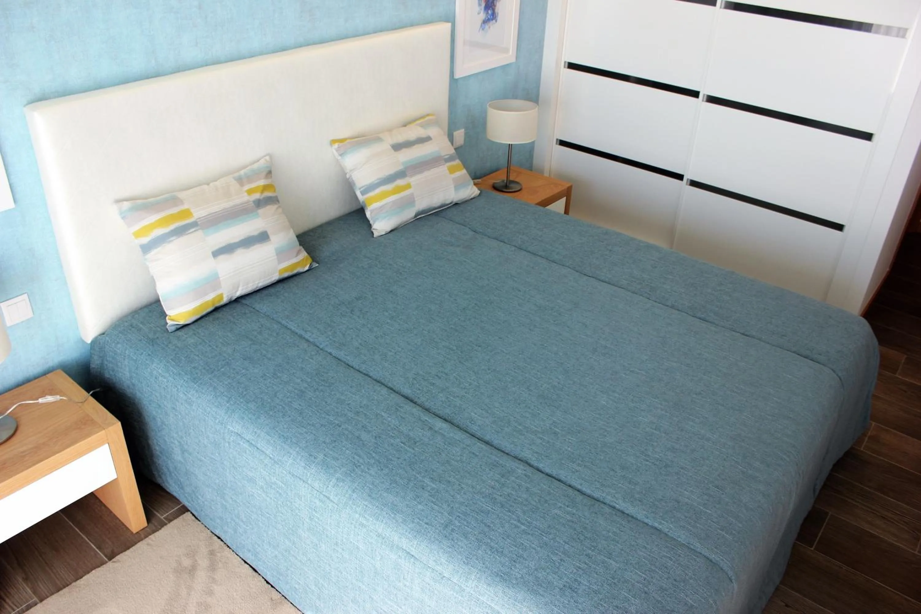 Bed in Apartamentos Turisticos da Nazare