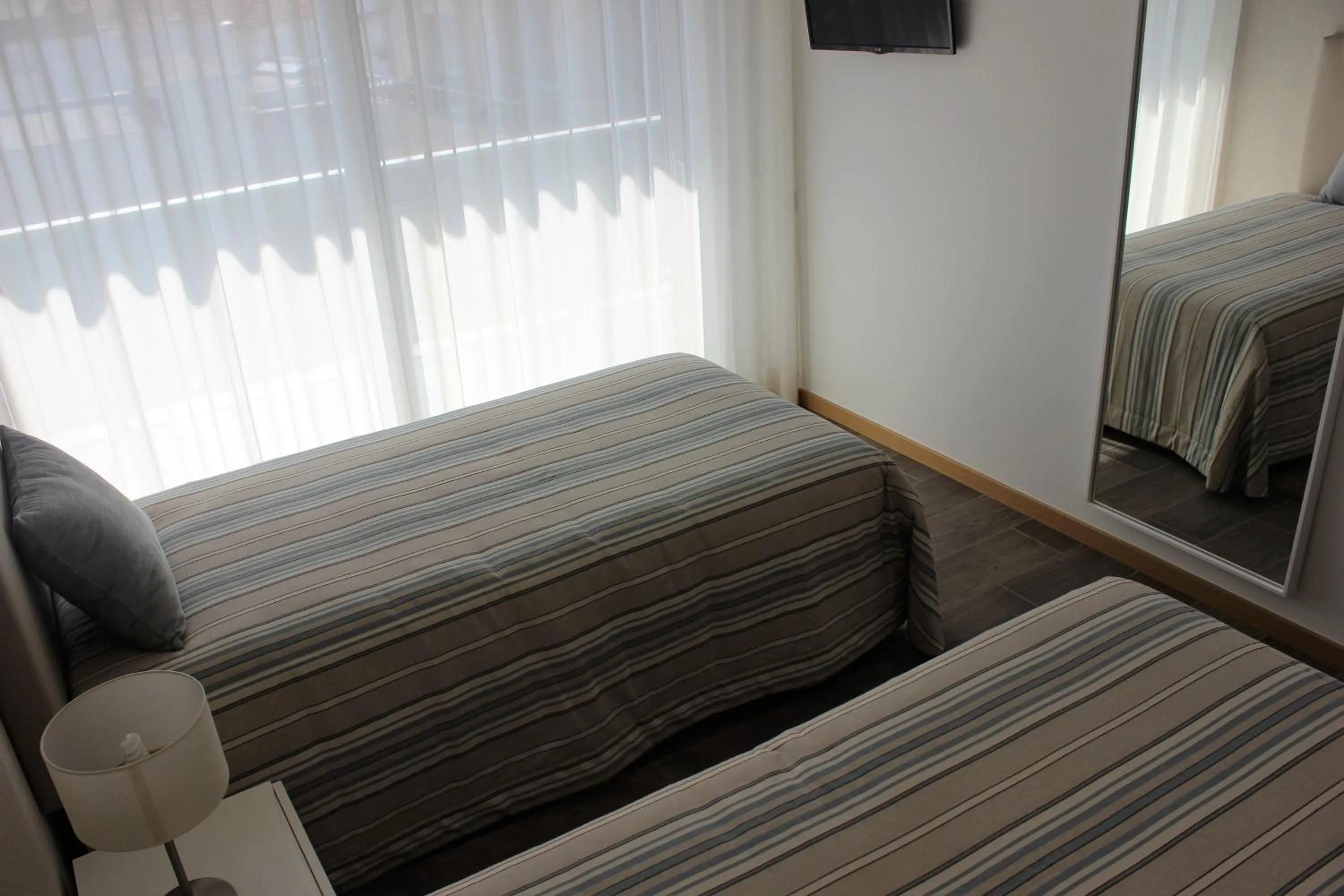 Bed in Apartamentos Turisticos da Nazare