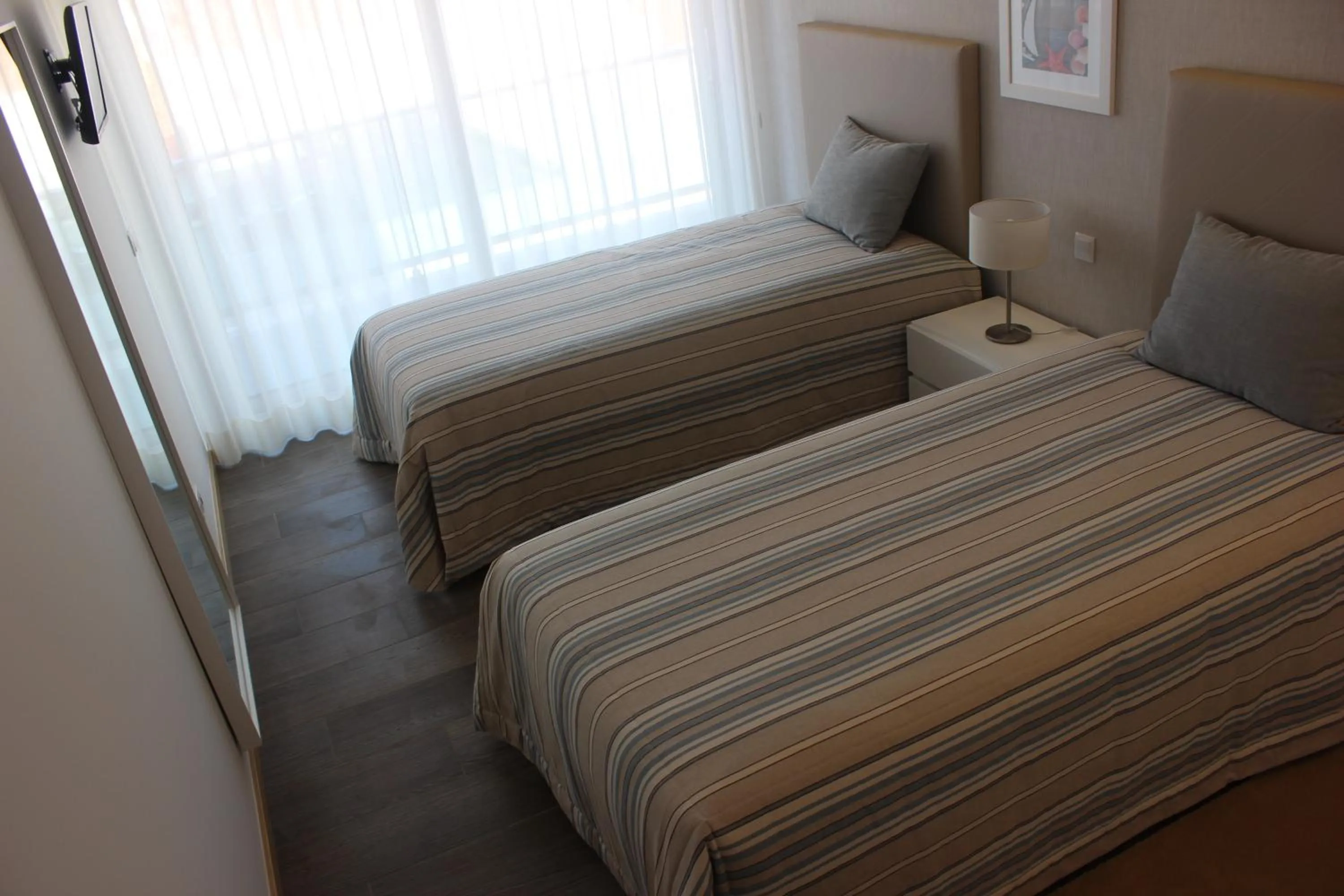 Bed in Apartamentos Turisticos da Nazare