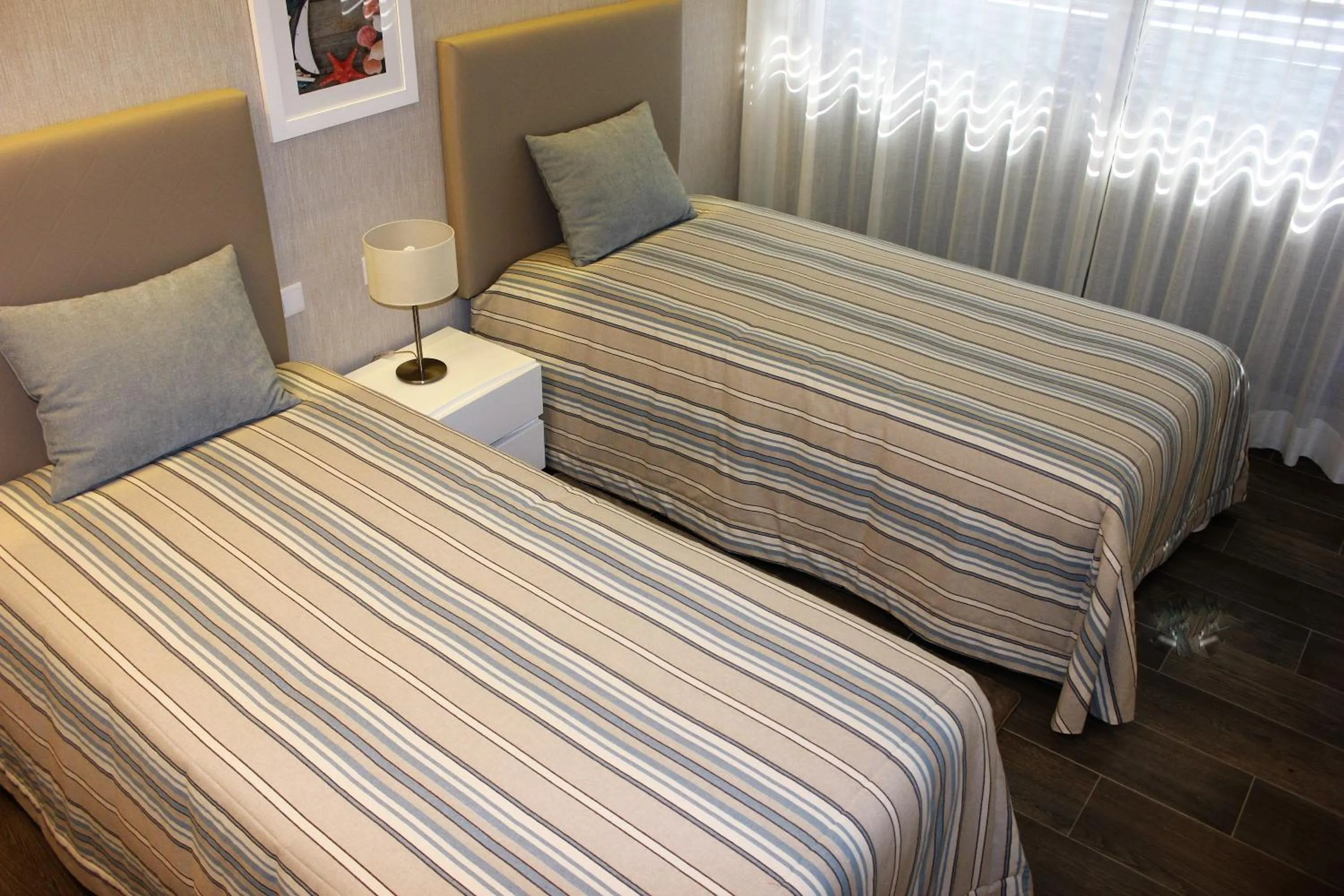 Bed in Apartamentos Turisticos da Nazare