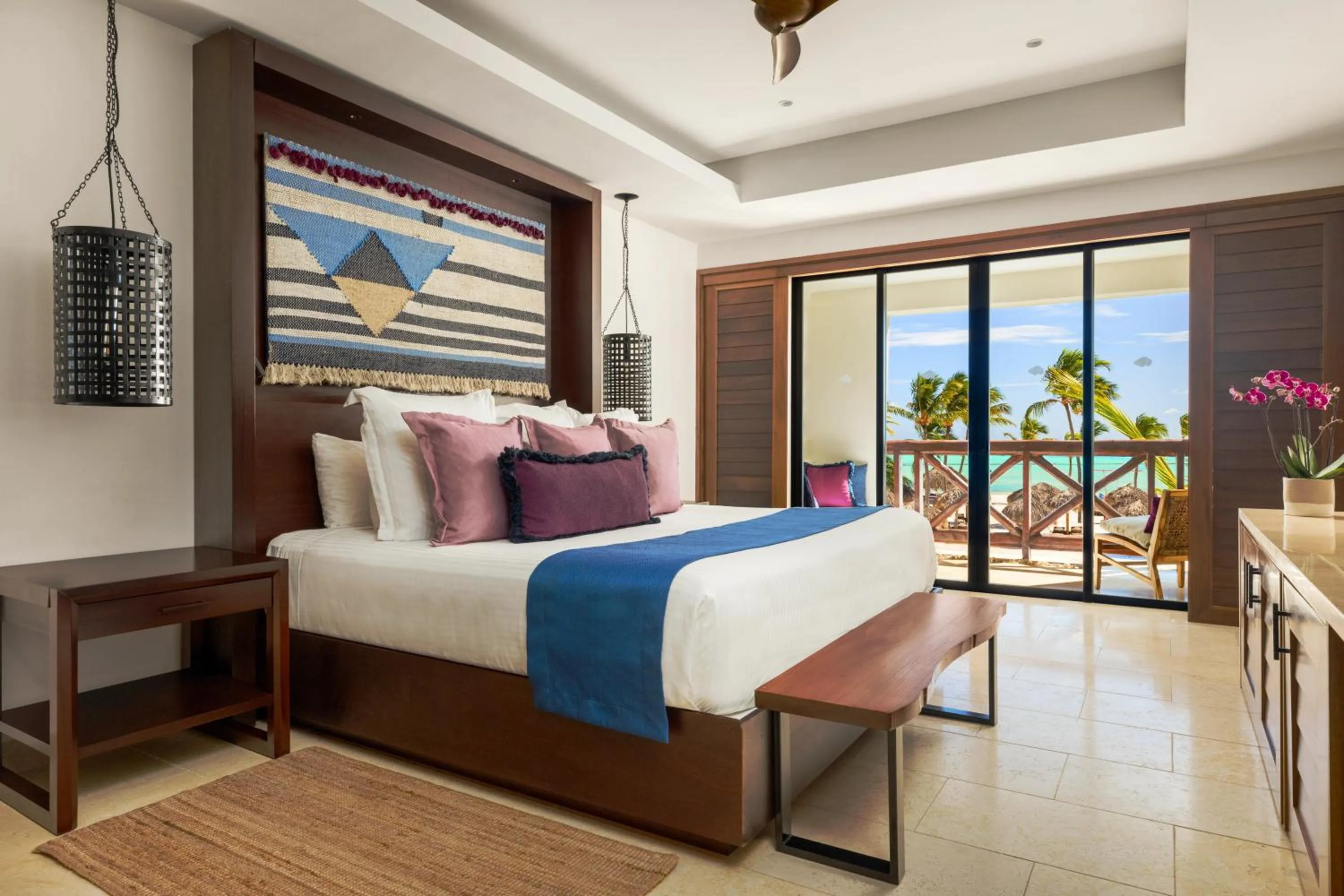 Bed in Secrets Cap Cana Resort & Spa - Adults Only - All Inclusive