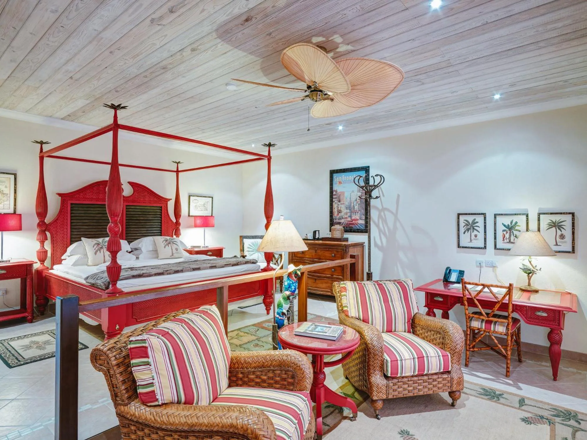 Bed in Bequia Beach Hotel - Luxury Boutique Resort