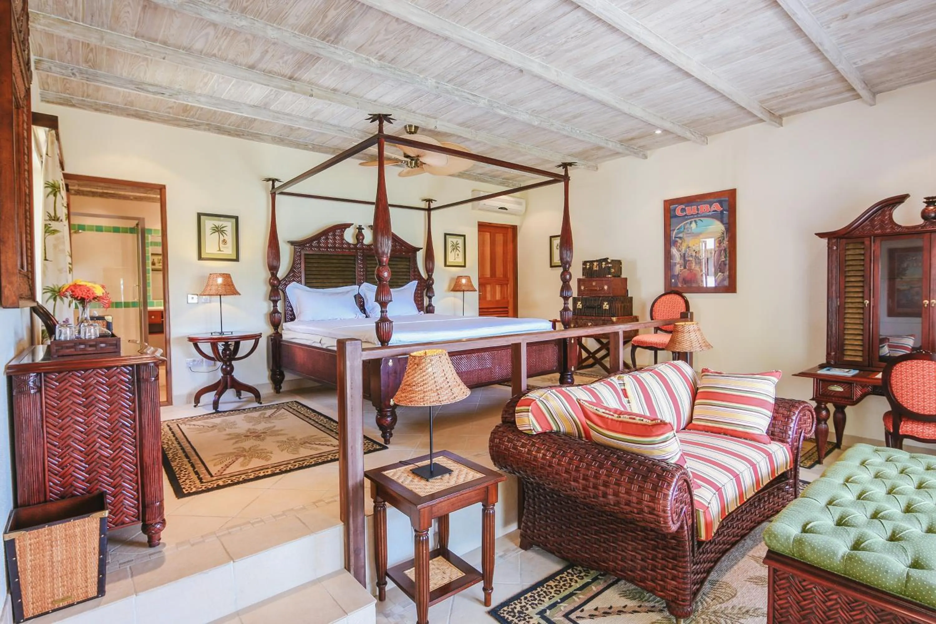 Bed in Bequia Beach Hotel - Luxury Boutique Resort