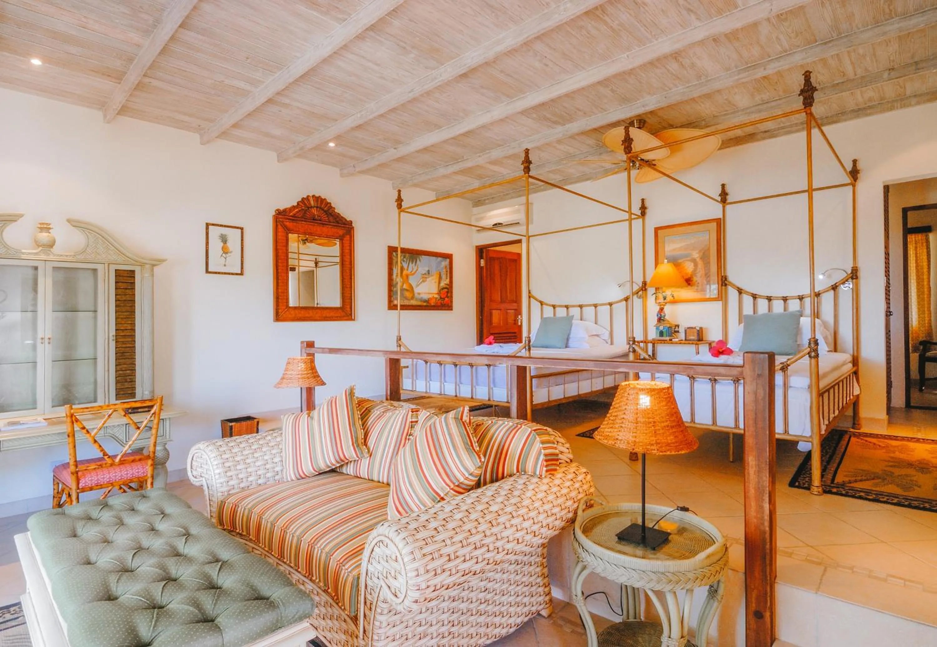 Photo of the whole room, Bed in Bequia Beach Hotel - Luxury Boutique Resort