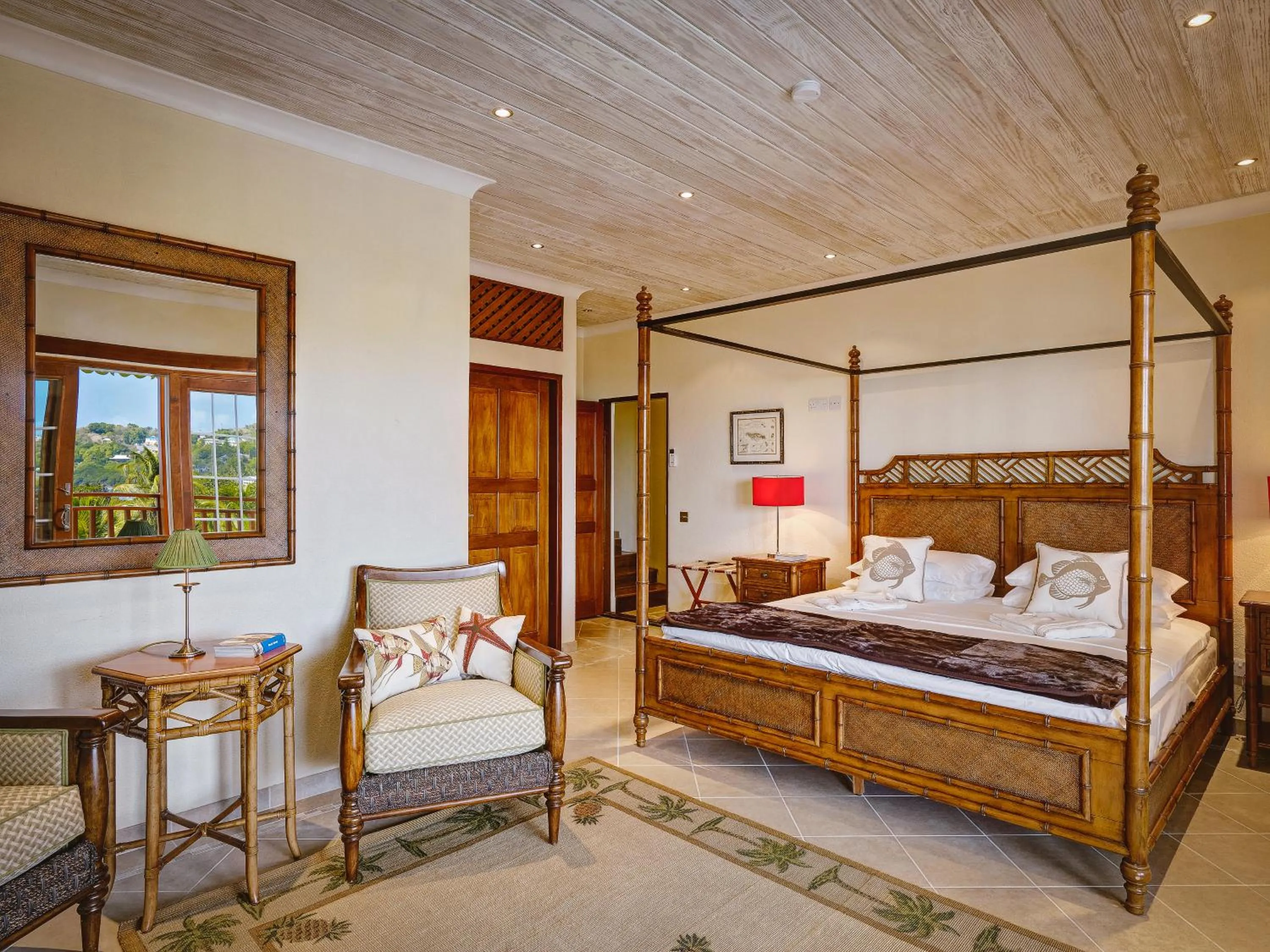 Bed in Bequia Beach Hotel - Luxury Boutique Resort