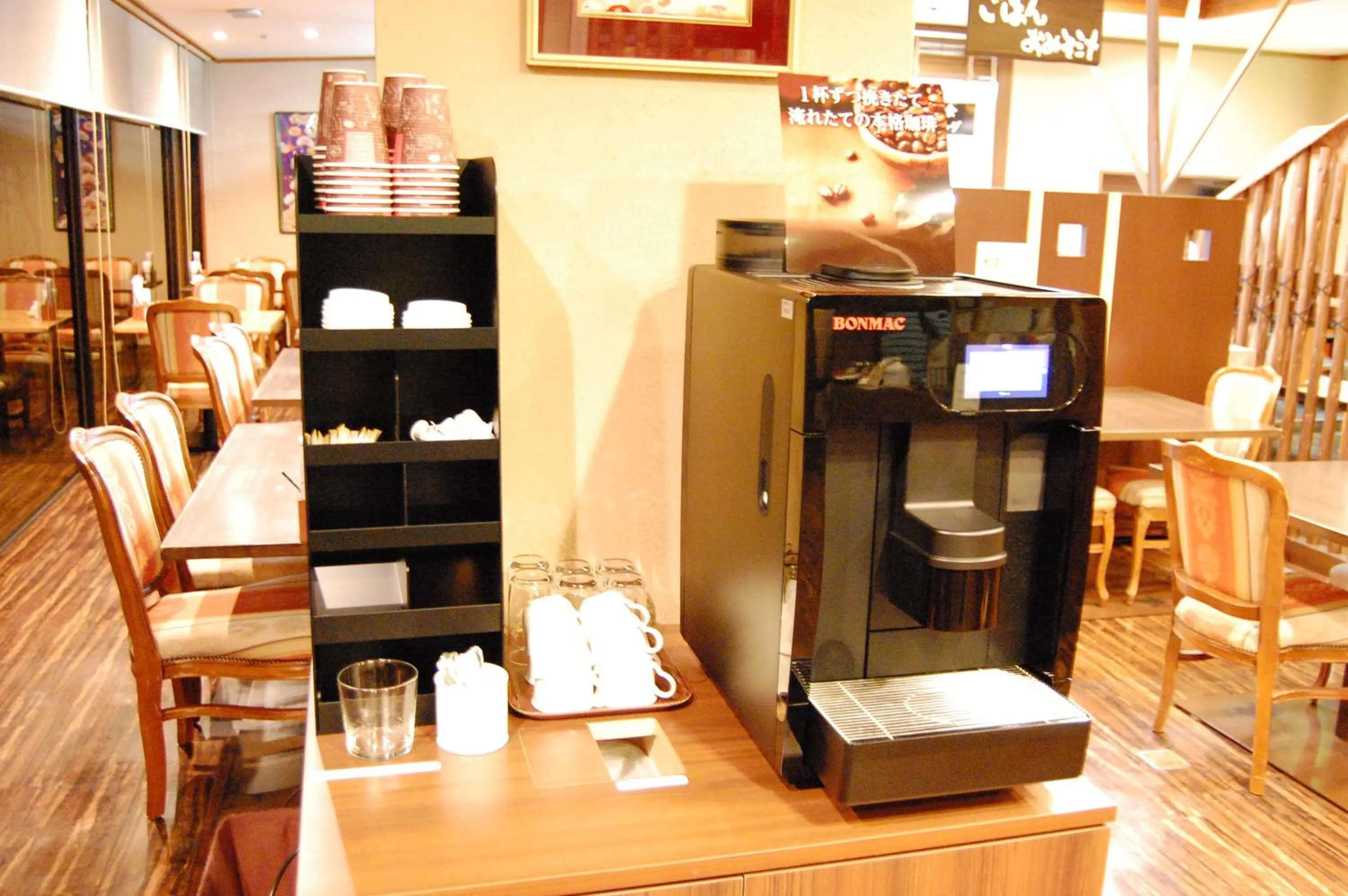 Buffet breakfast in Izumo Royal Hotel