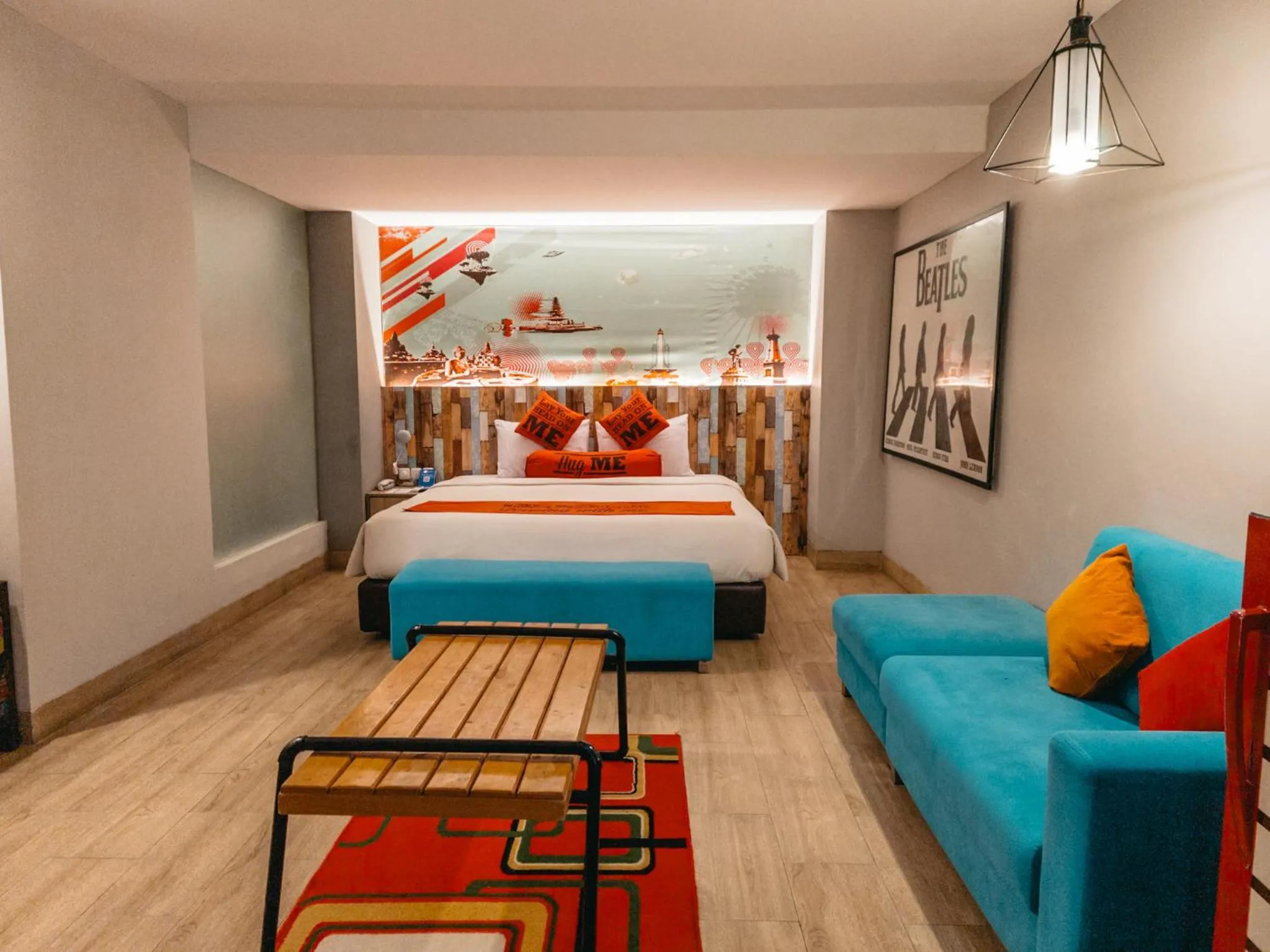 Bedroom, Bed in Meotel Purwokerto