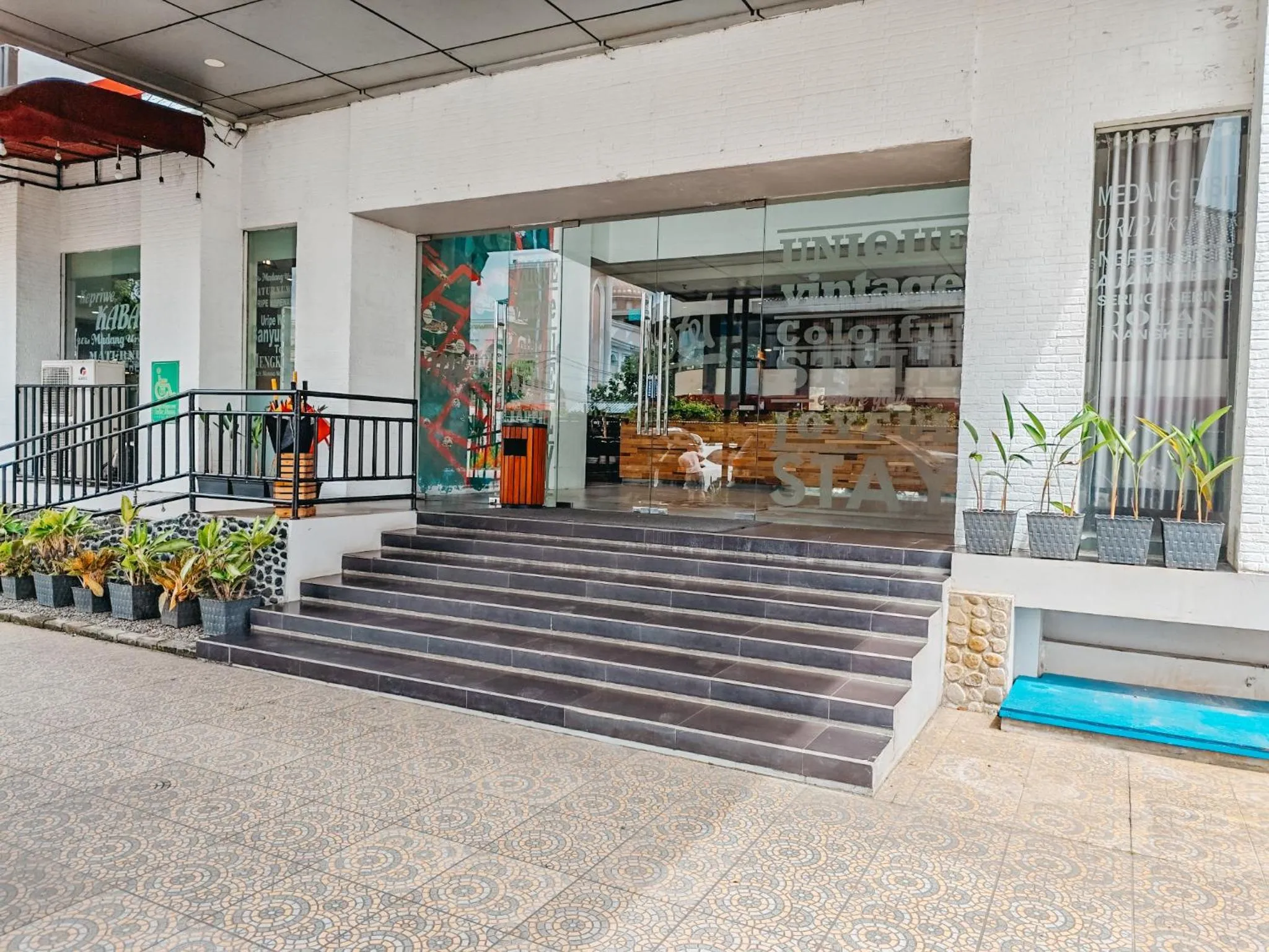 Lobby or reception in Meotel Purwokerto