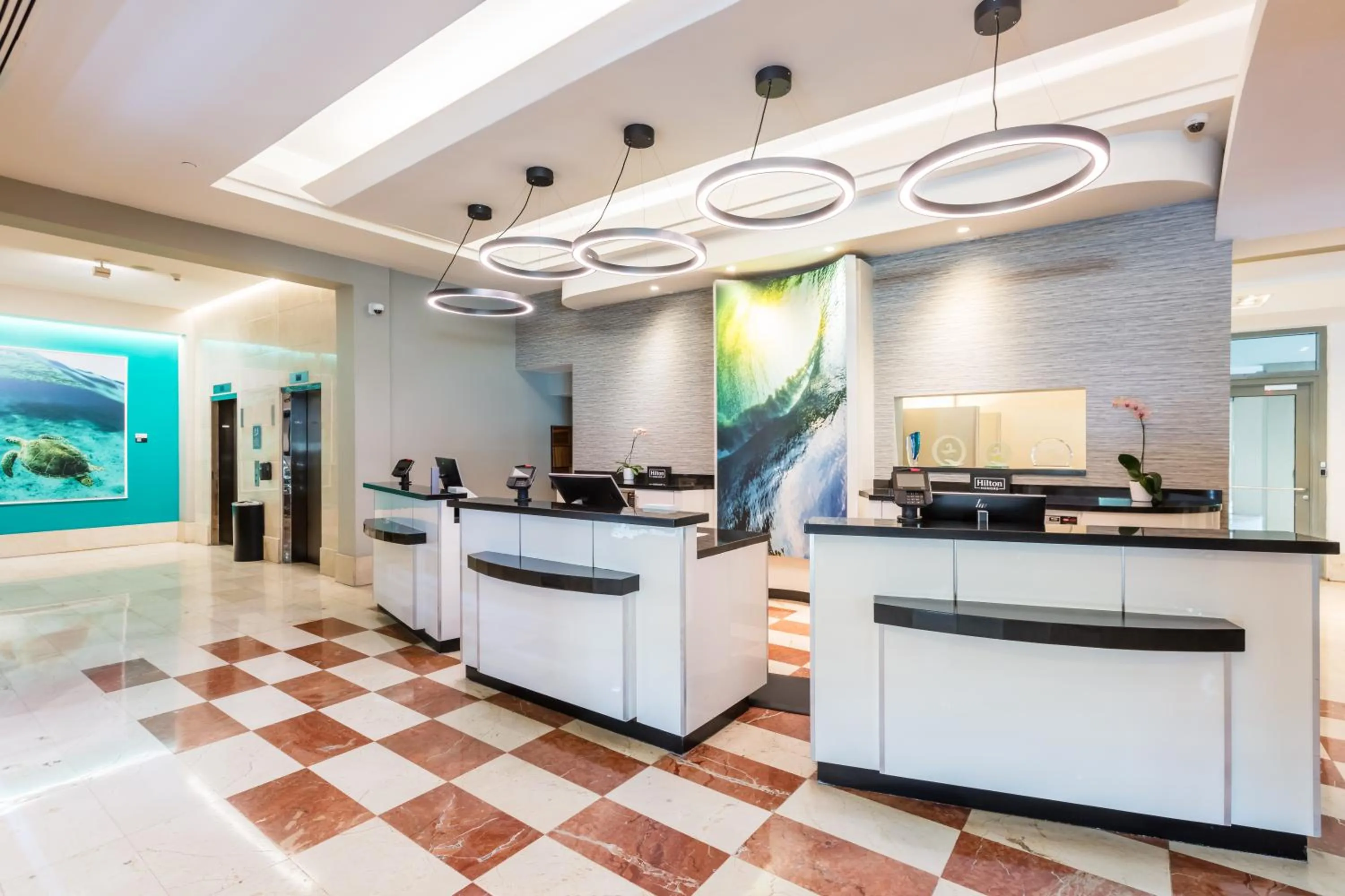 Lobby or reception in DoubleTree by Hilton San Juan