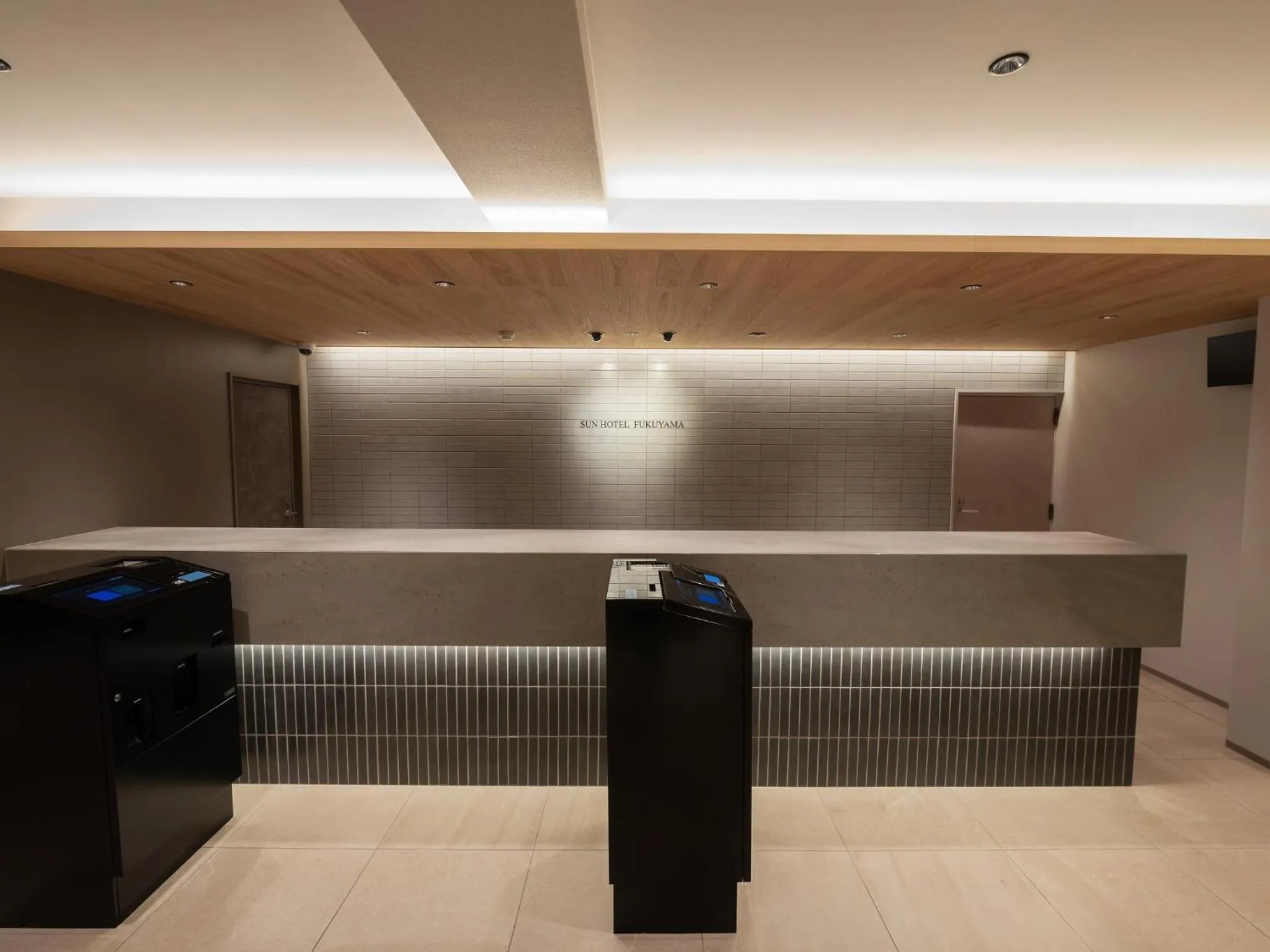 Lobby or reception in Sunhotel Fukuyama