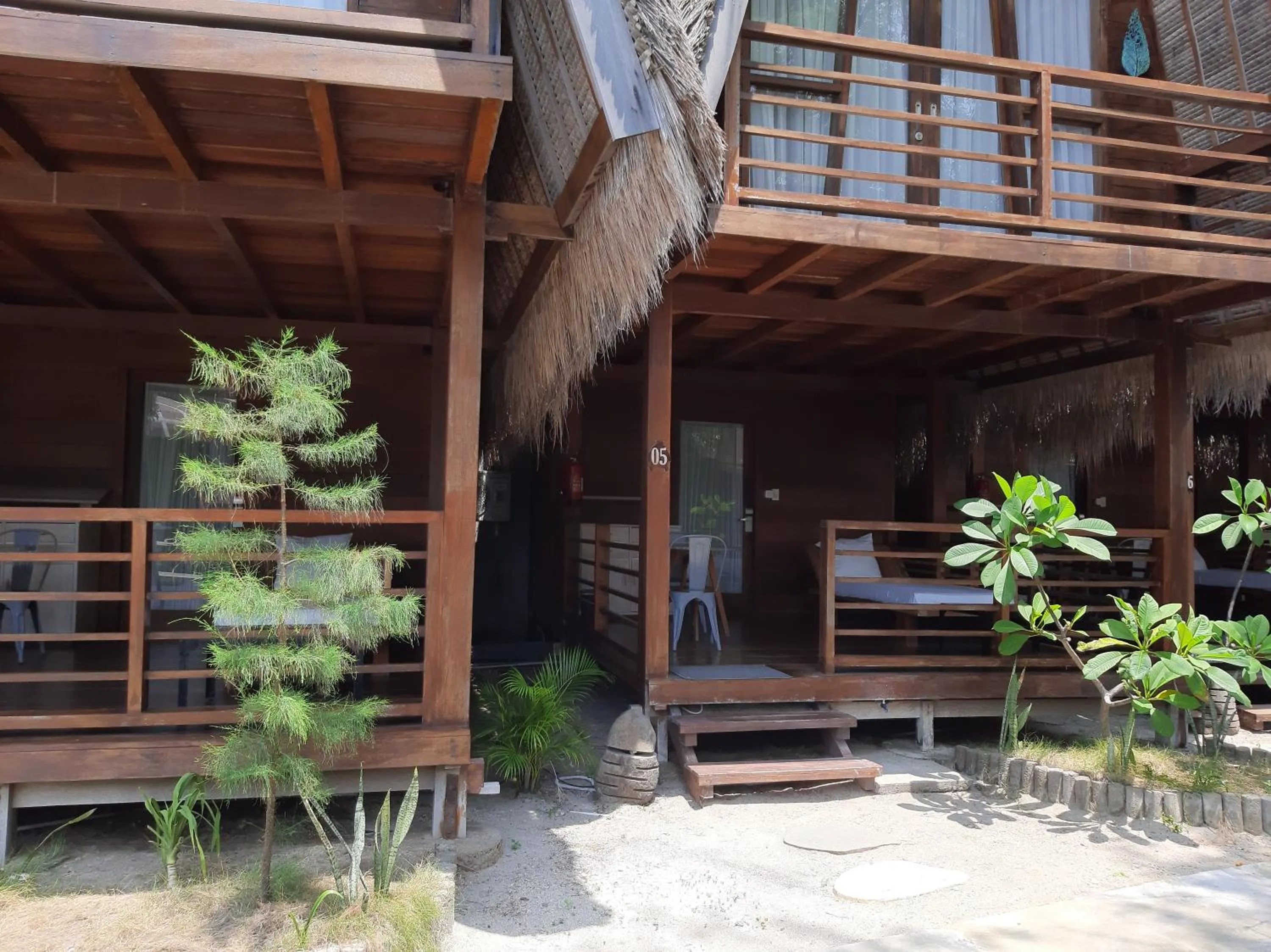 Property building in Mola2 Resort Gili Air