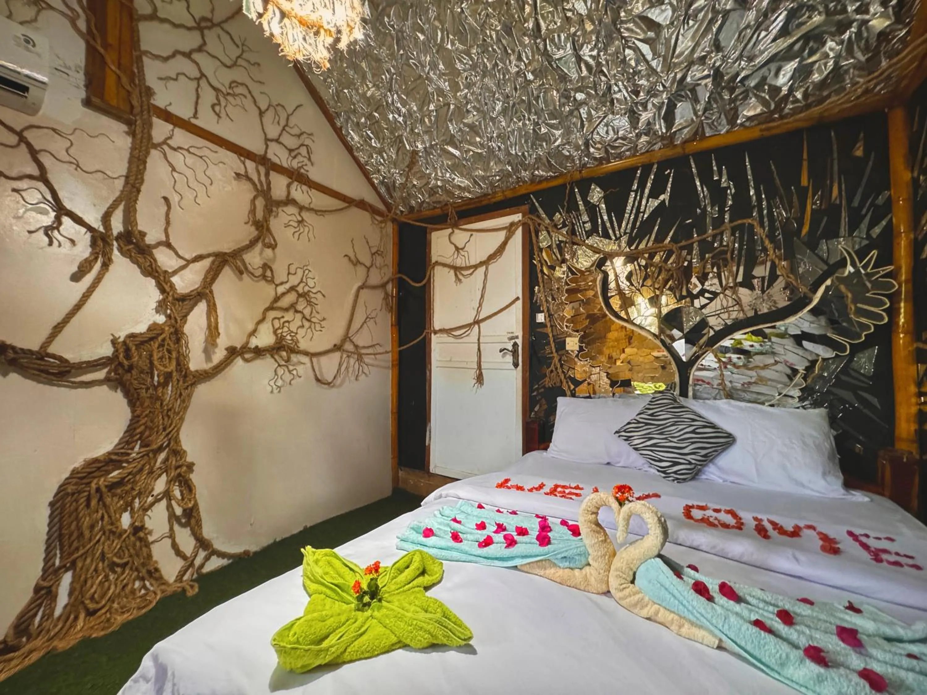 Bed in The Rabbit Tree Hostel