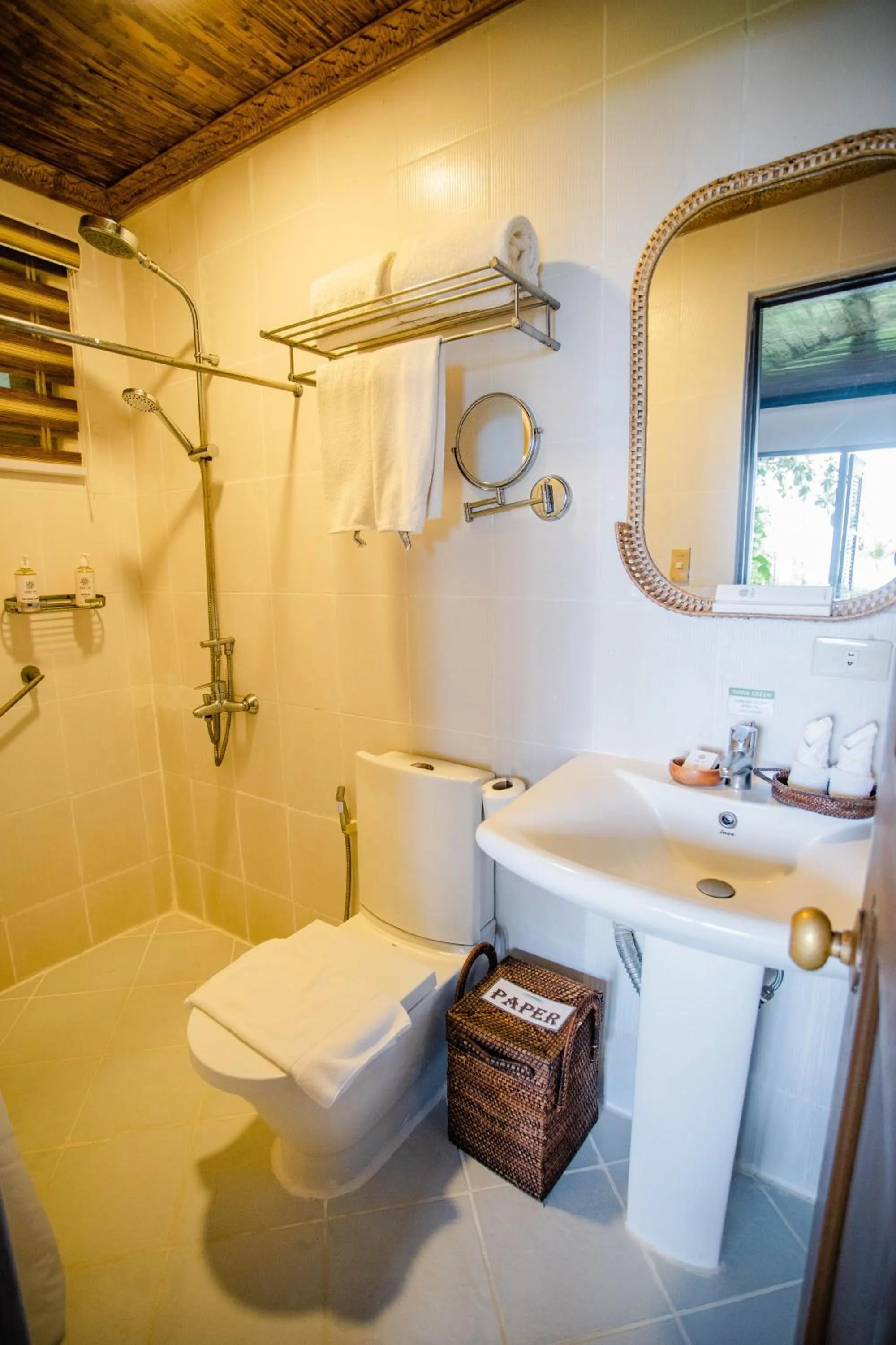 Bathroom in Daluyon Beach and Mountain Resort