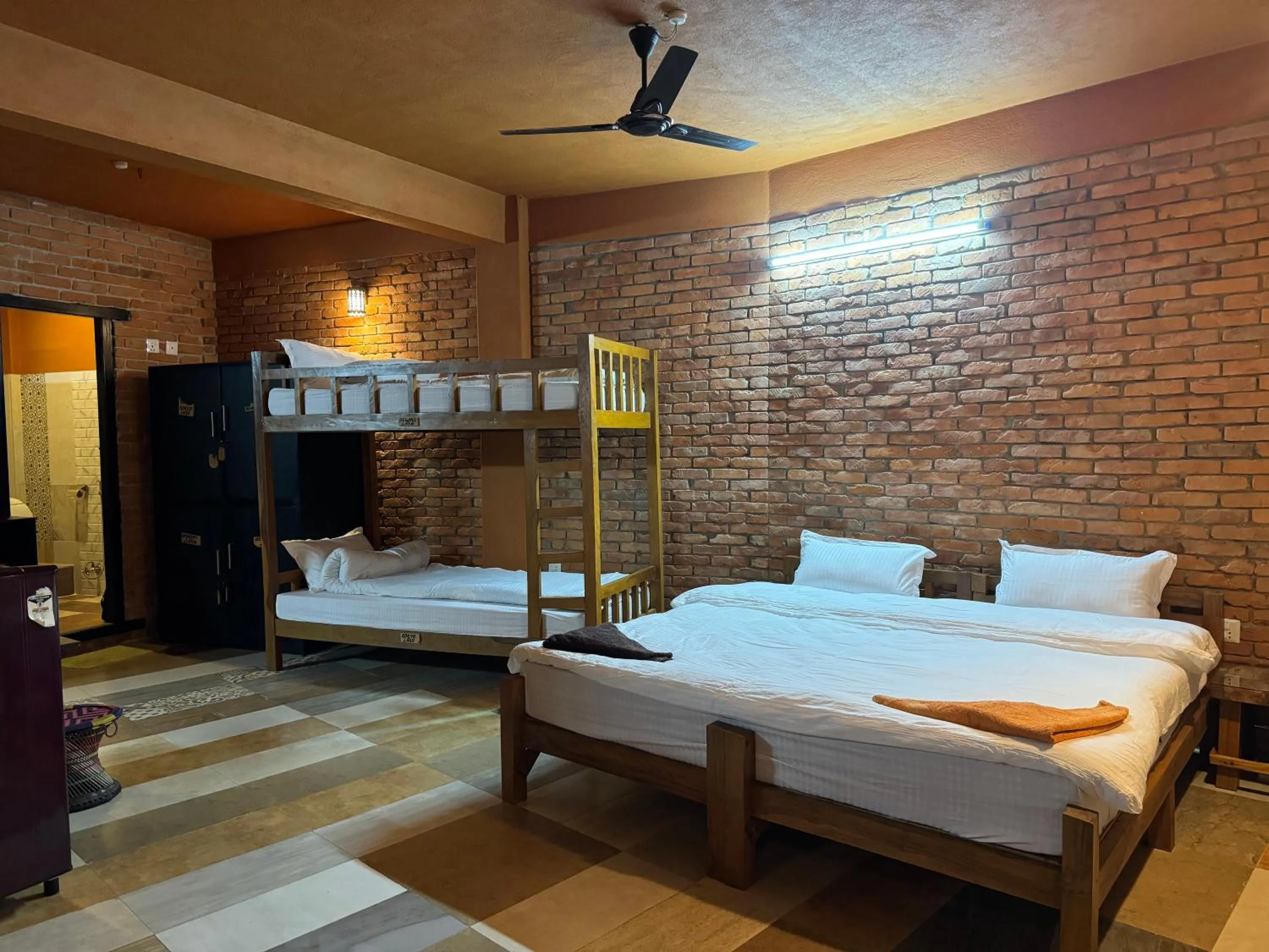 Bed in Nar-Bis Hotel