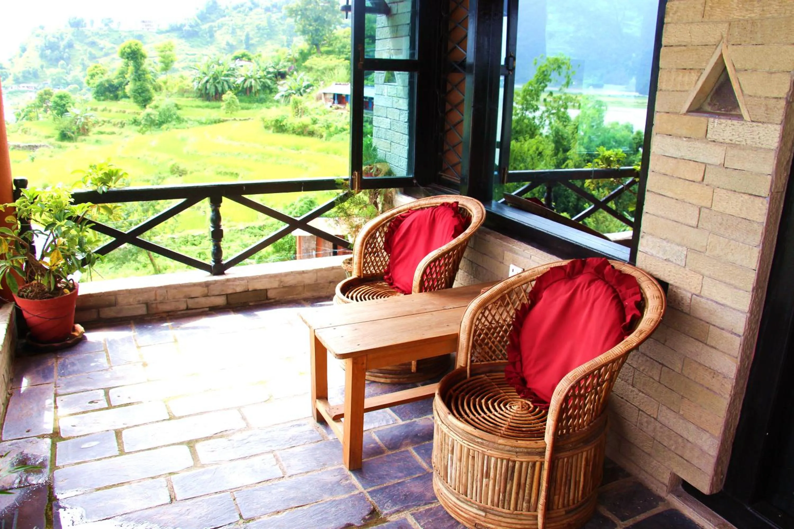 Patio in Nar-Bis Hotel