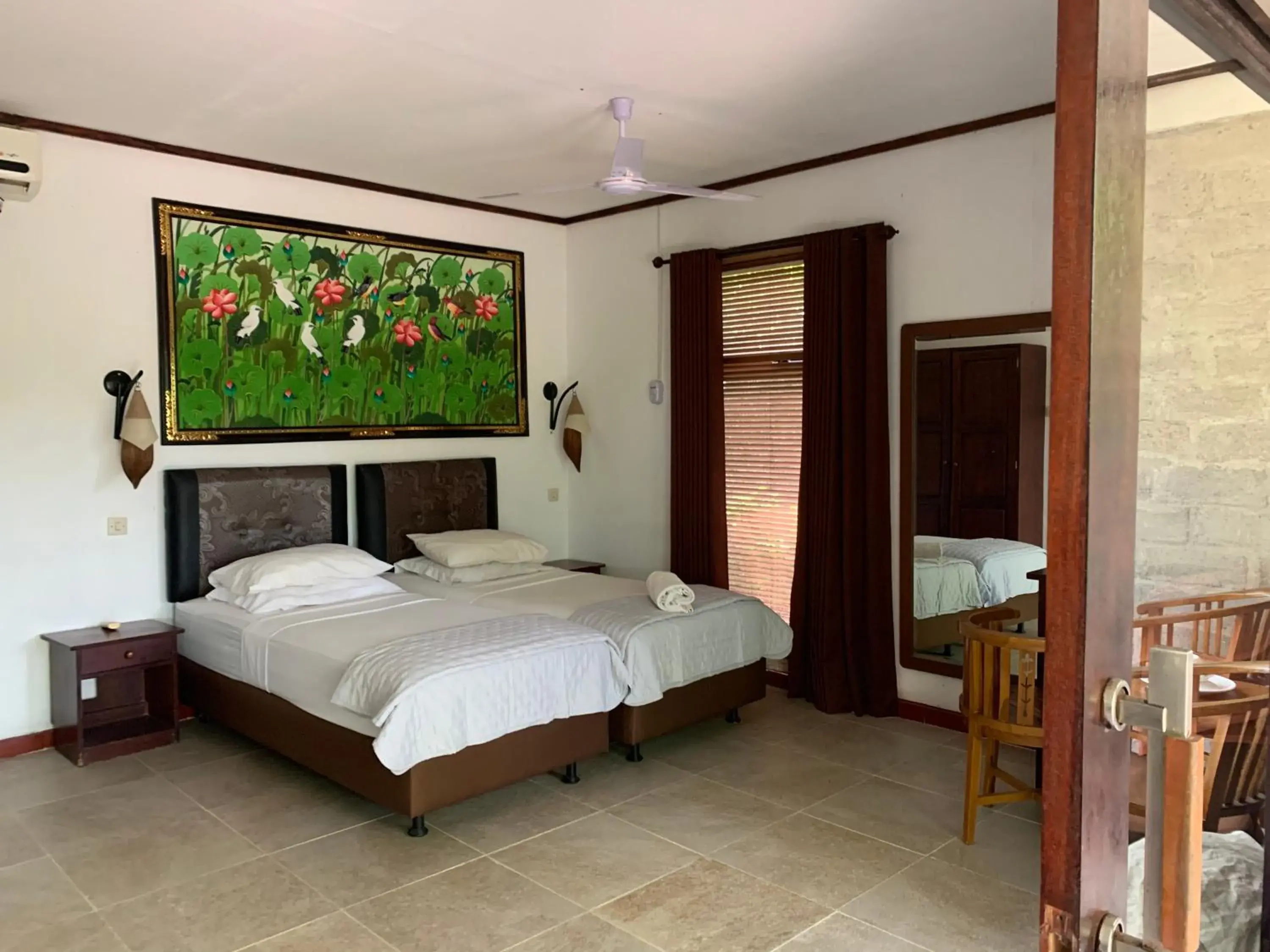 Standard Twin Room with Mountain View in Kebun Rohani Cottages Standard Twin Room with Mountain View in Kebun Rohani Cottages