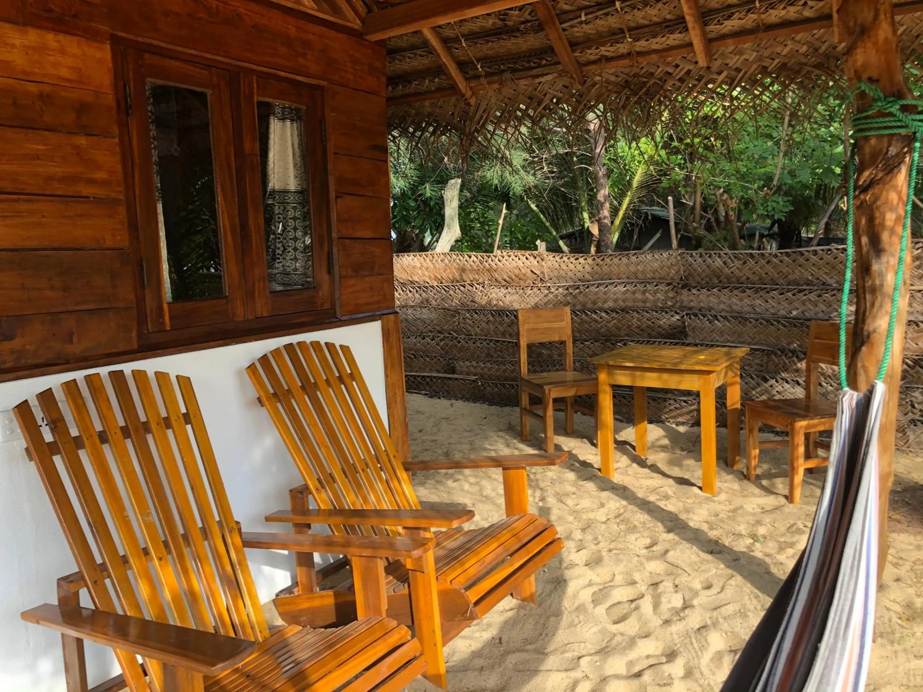 Patio in Kadjan villa