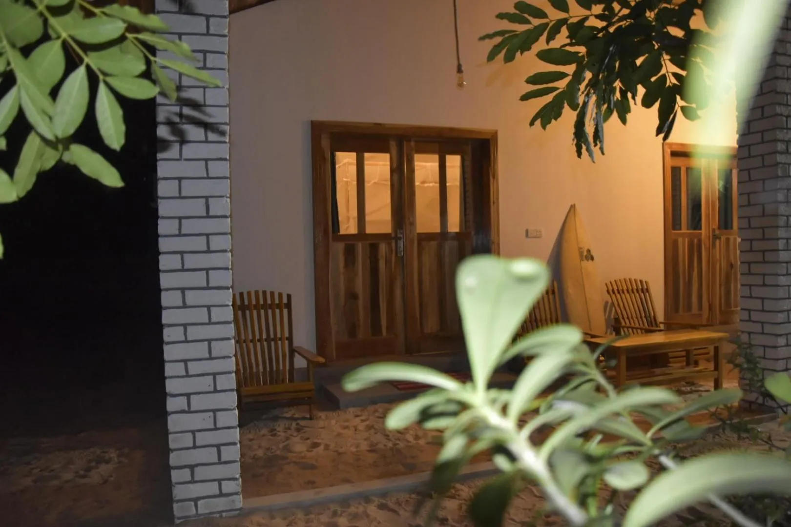 Garden view in Kadjan villa