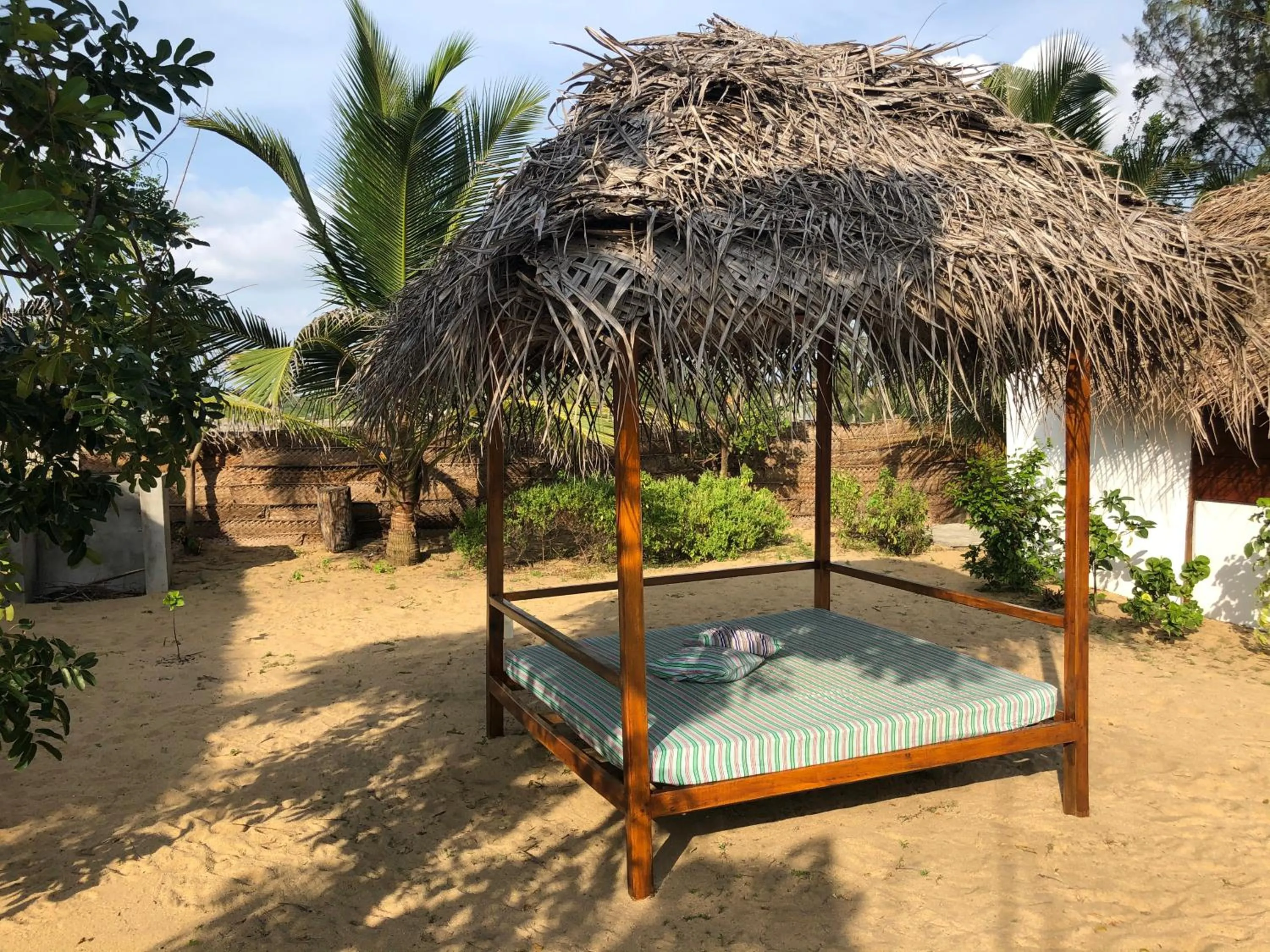 Garden in Kadjan villa