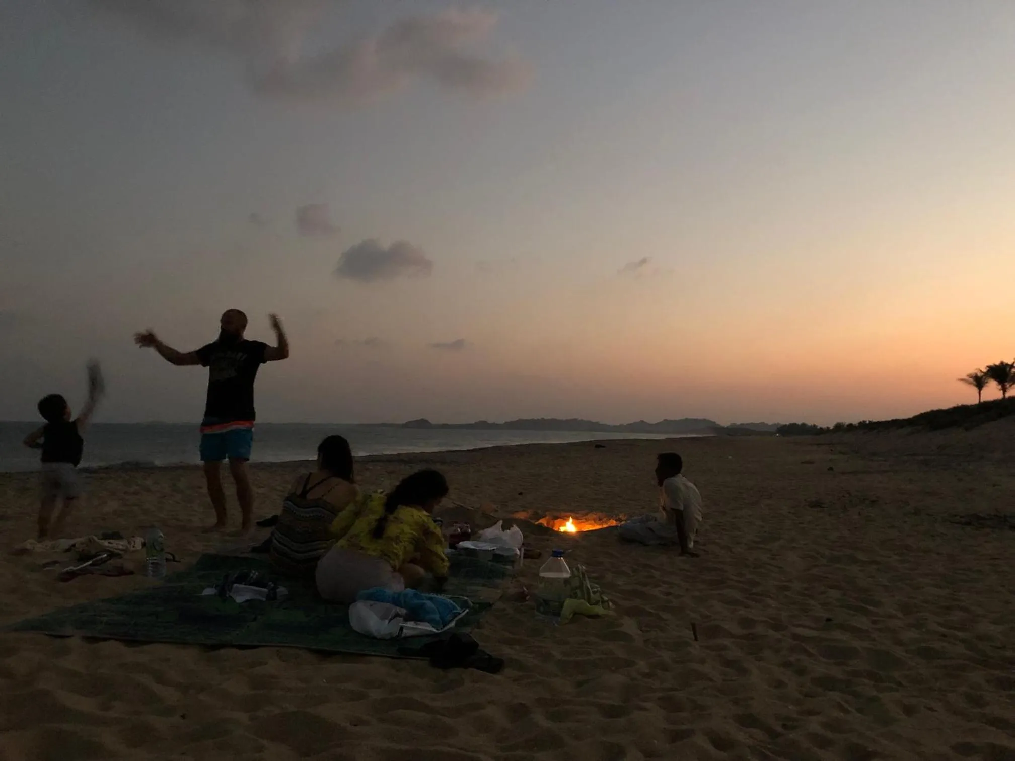 Evening entertainment in Kadjan villa