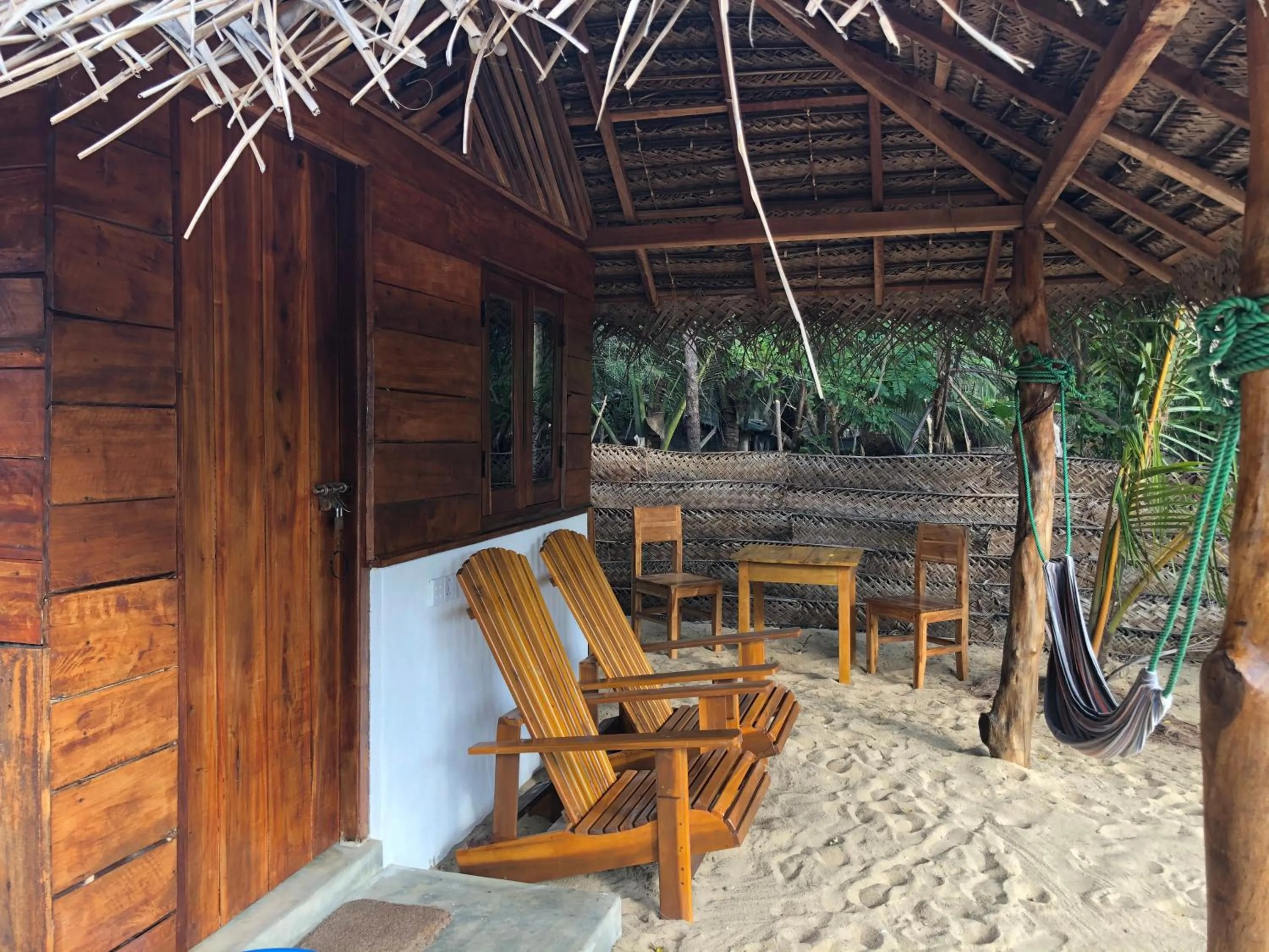 Patio in Kadjan villa