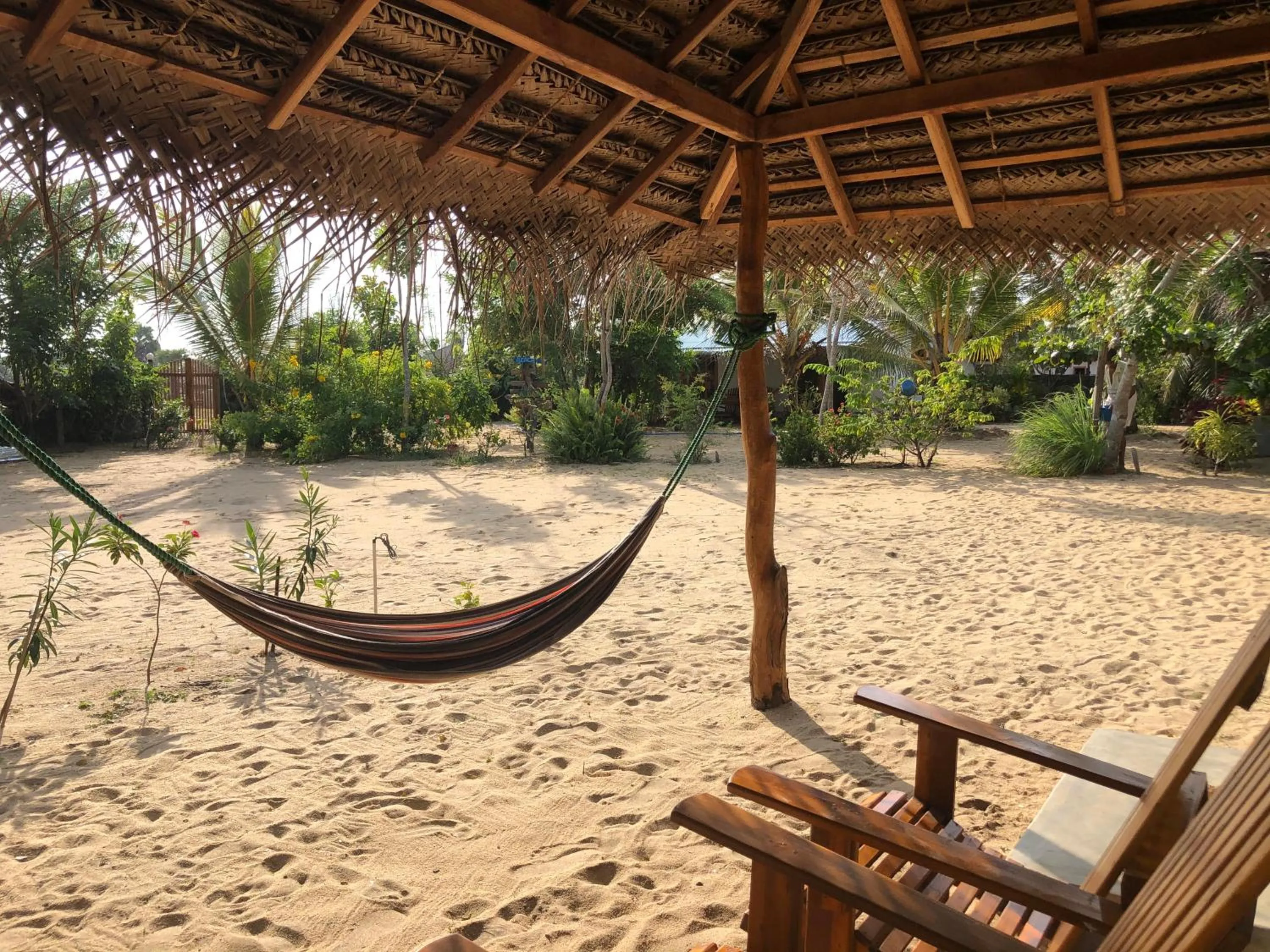 Patio in Kadjan villa